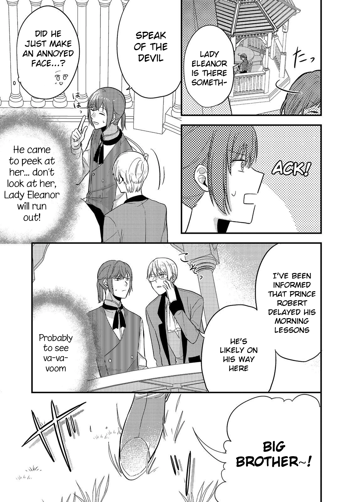 The Mind-Reading Villainess and the Mischievous Puppy Prince. Chapter 5 Page 11