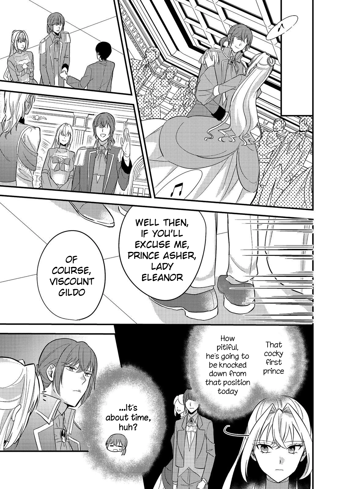 The Mind-Reading Villainess and the Mischievous Puppy Prince. Chapter 5 Page 28