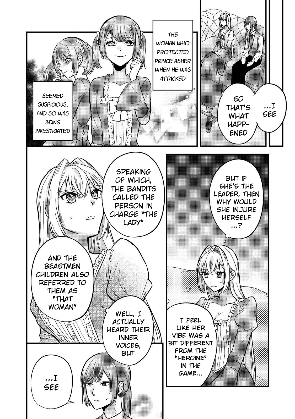 The Mind-Reading Villainess and the Mischievous Puppy Prince. Chapter 9 Page 20