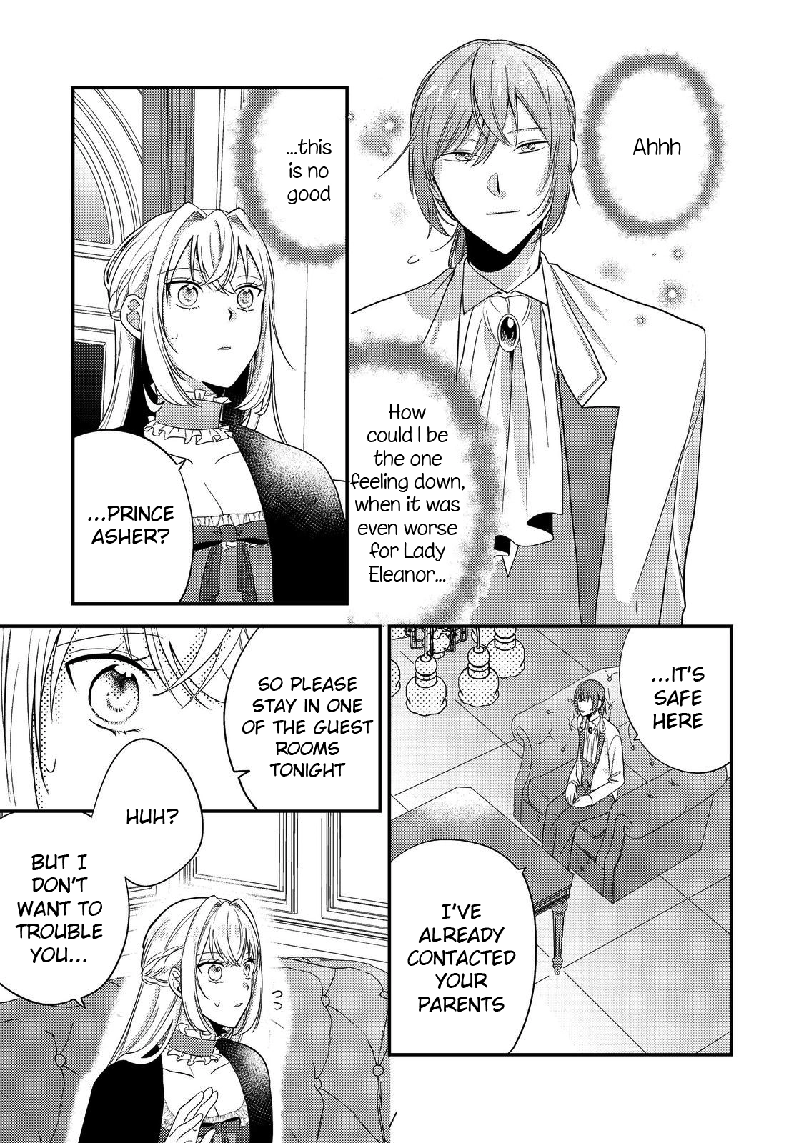 The Mind-Reading Villainess and the Mischievous Puppy Prince. Chapter 3 Page 13