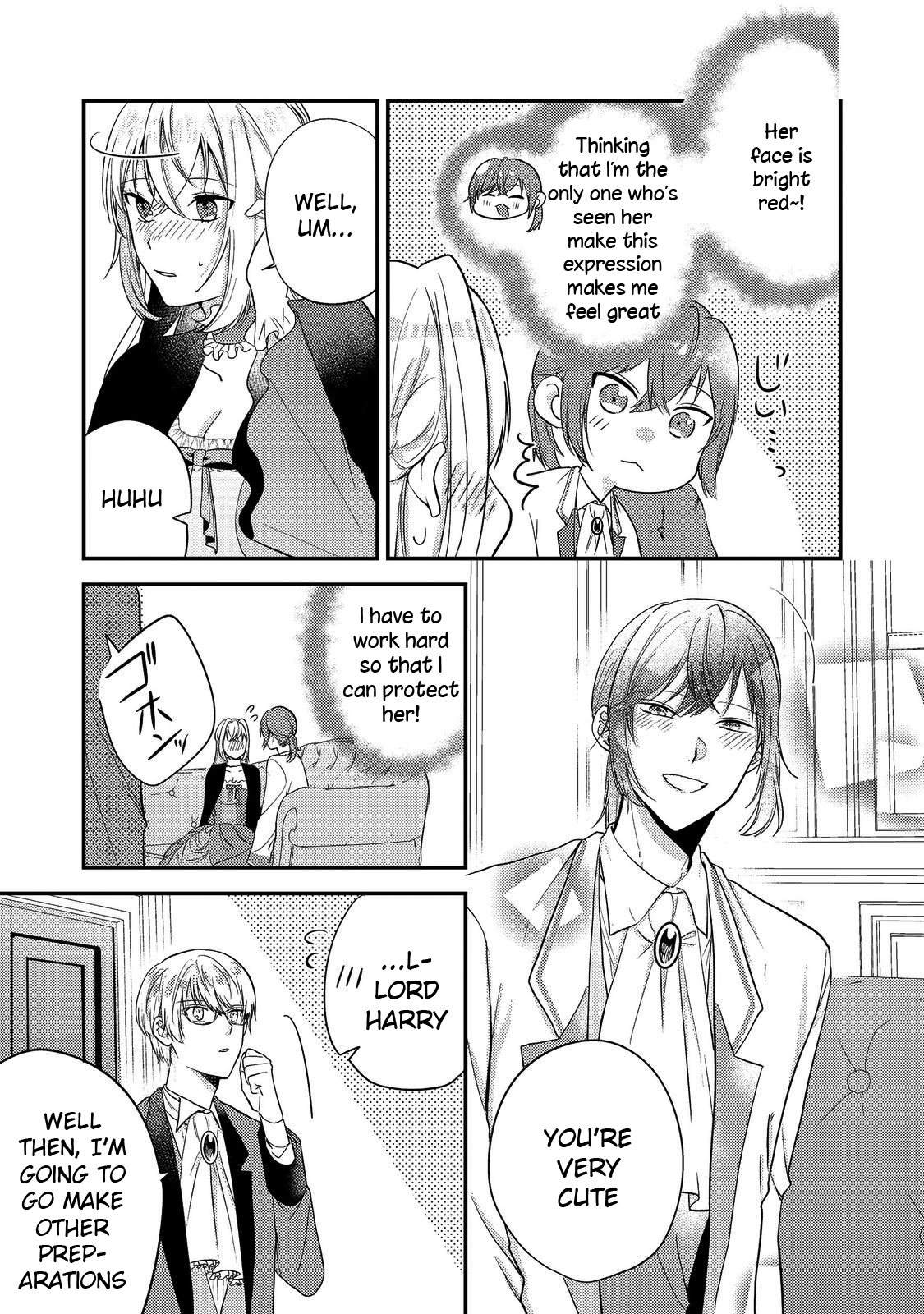 The Mind-Reading Villainess and the Mischievous Puppy Prince. Chapter 3 Page 19