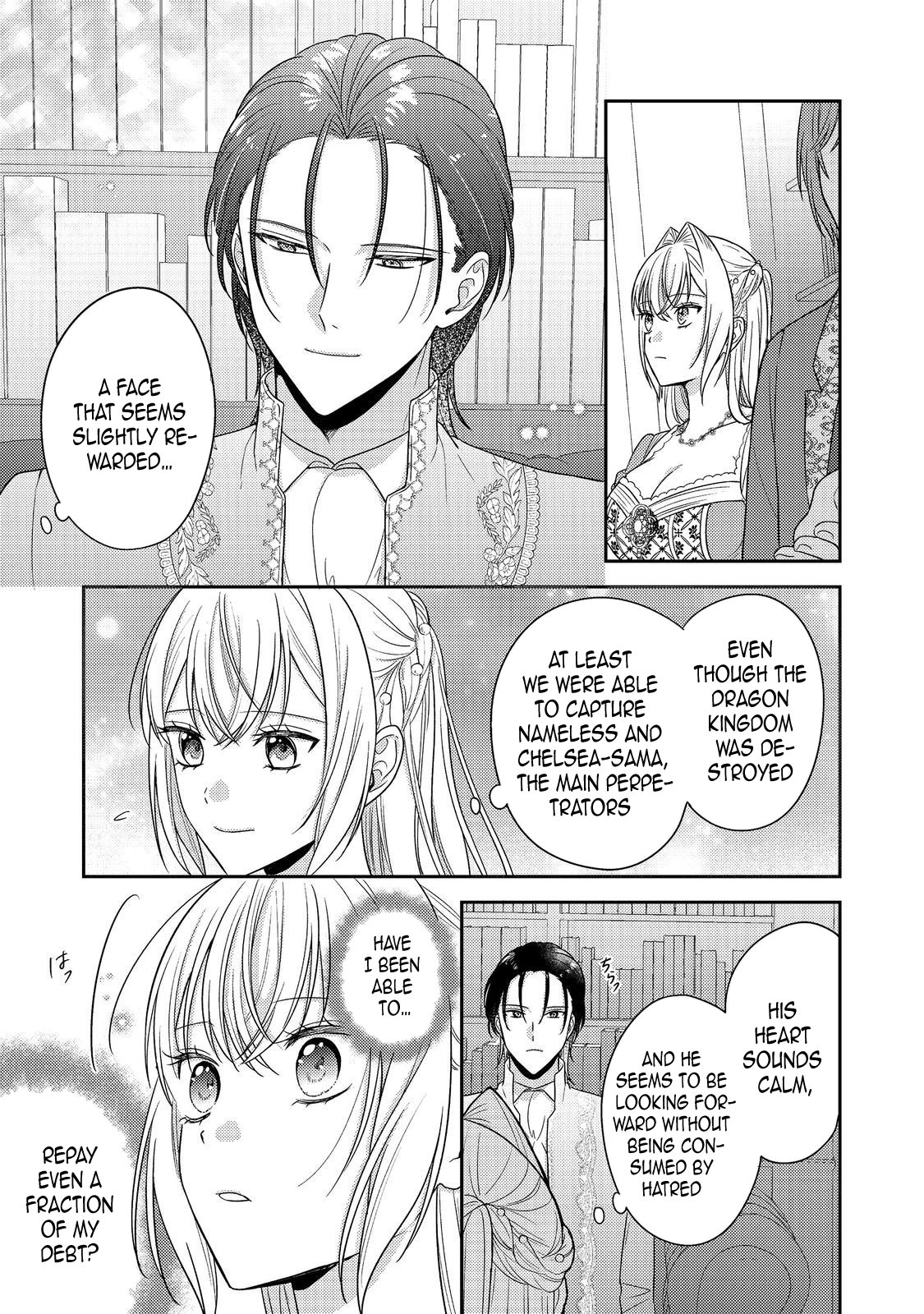 The Mind-Reading Villainess and the Mischievous Puppy Prince. Chapter 24 Page 21