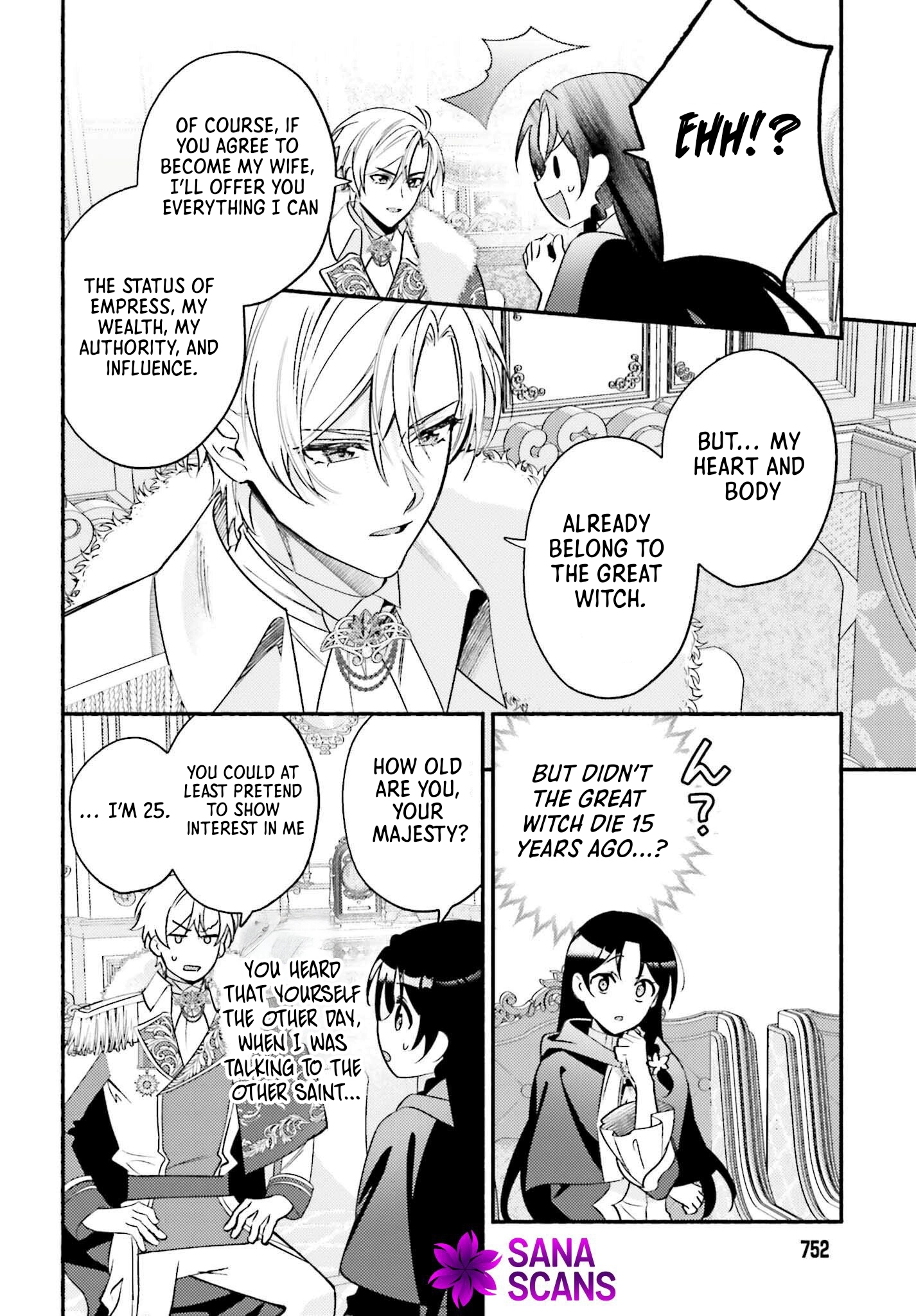 The Neglected Saint, Once a Legendary Witch, Is Now Beloved by the Emperor. Chapter 4 Page 10