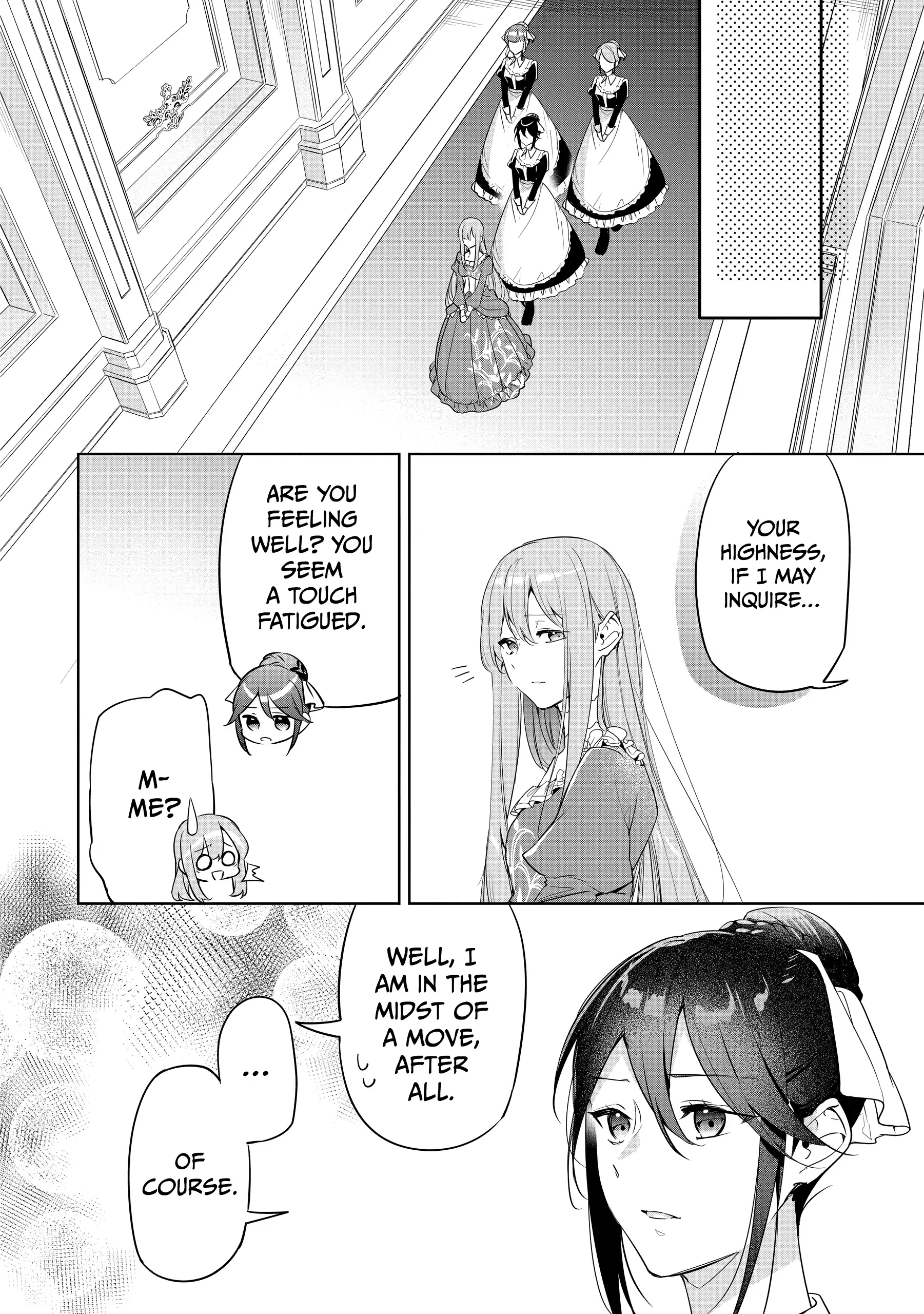 The Oblivious Saint Who Leaks Power Finds Happiness in Her New Home Chapter 12 Page 9