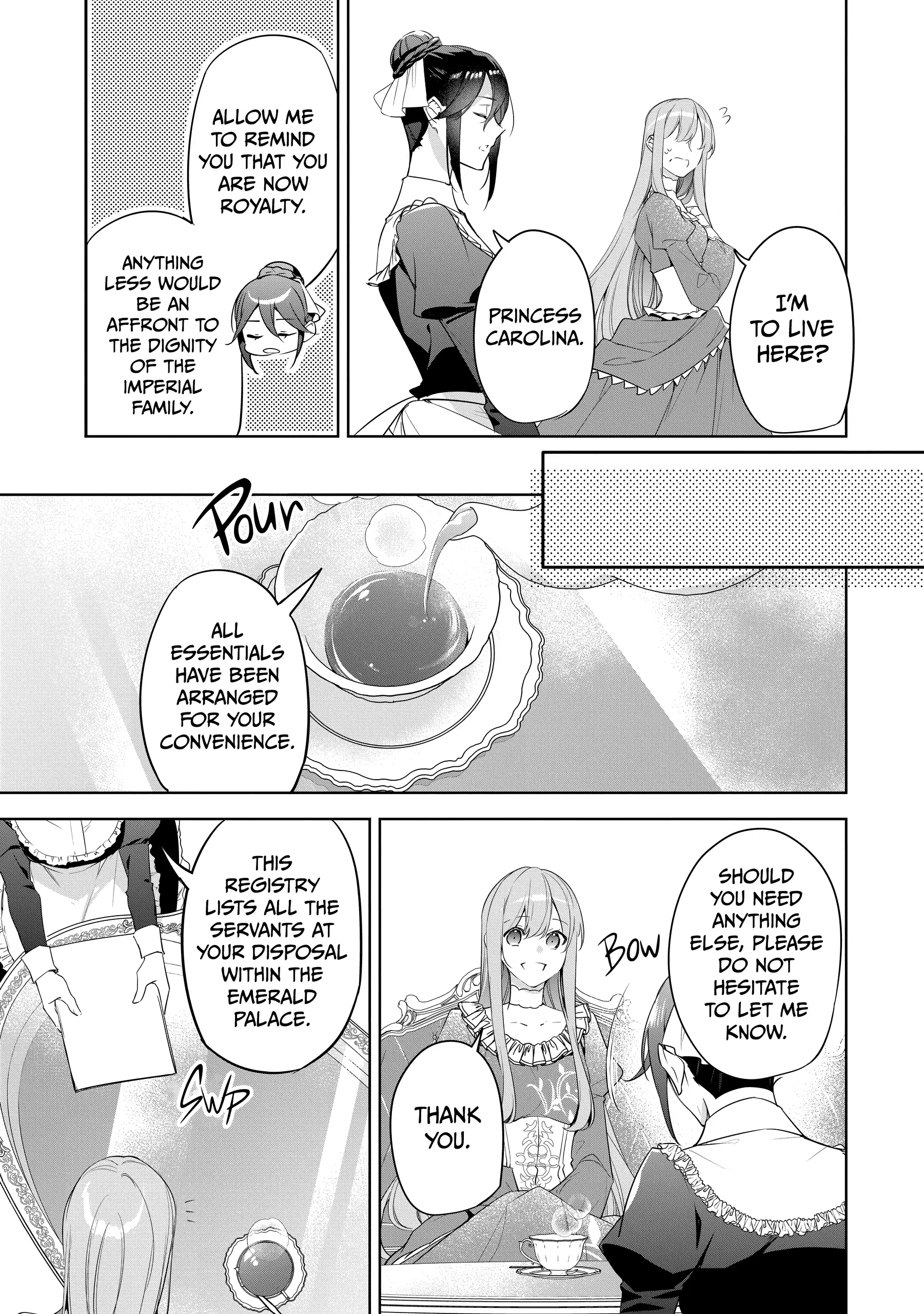 The Oblivious Saint Who Leaks Power Finds Happiness in Her New Home Chapter 12 Page 13