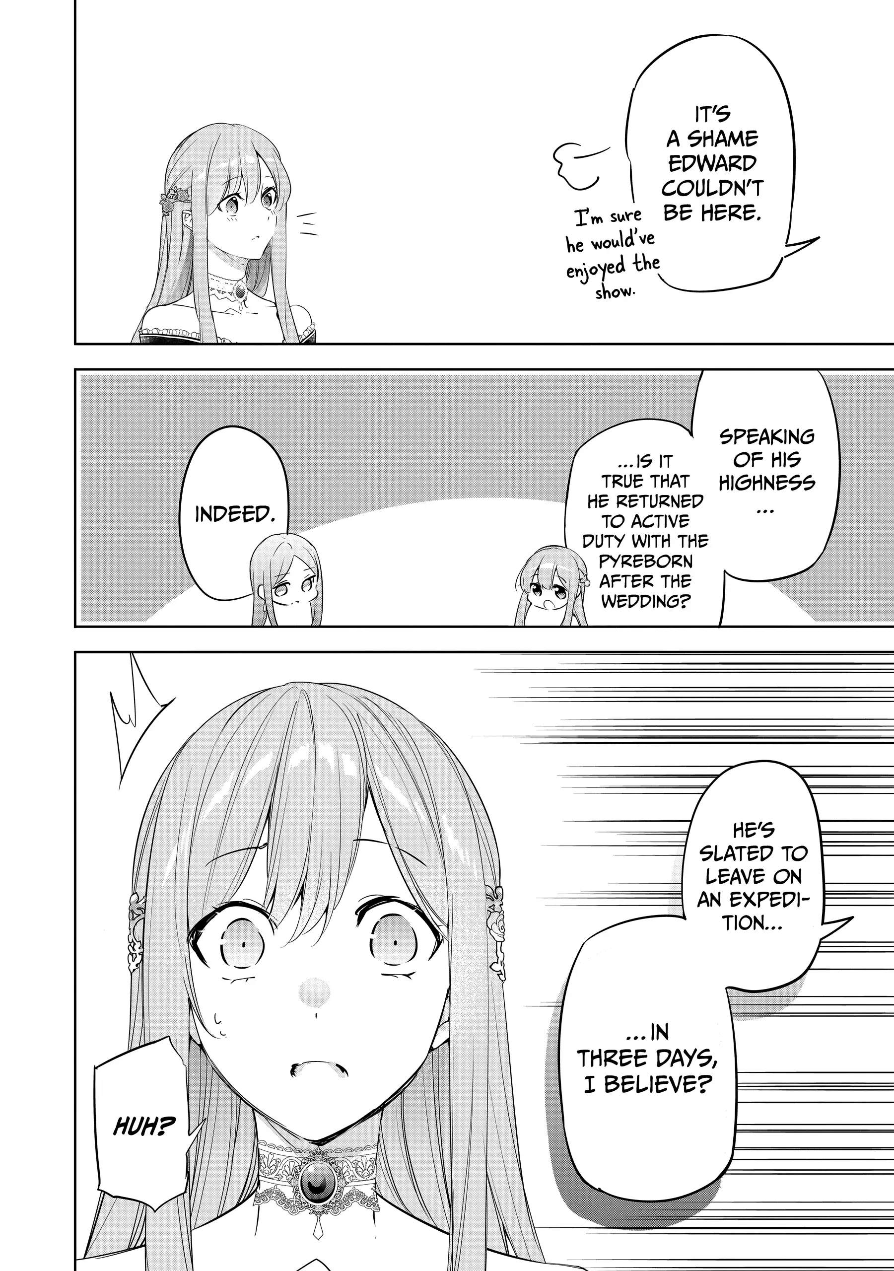 The Oblivious Saint Who Leaks Power Finds Happiness in Her New Home Chapter 12 Page 24
