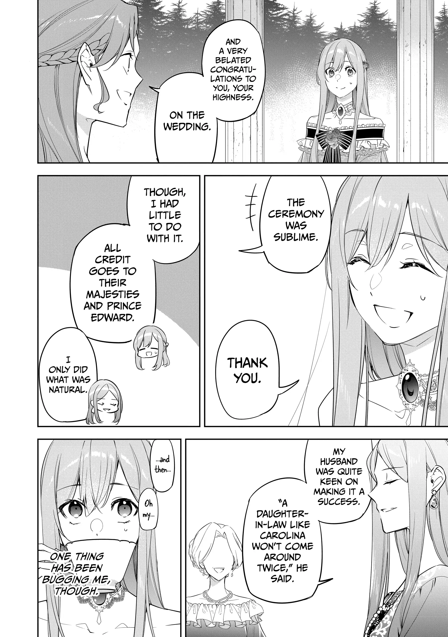 The Oblivious Saint Who Leaks Power Finds Happiness in Her New Home Chapter 13 Page 4