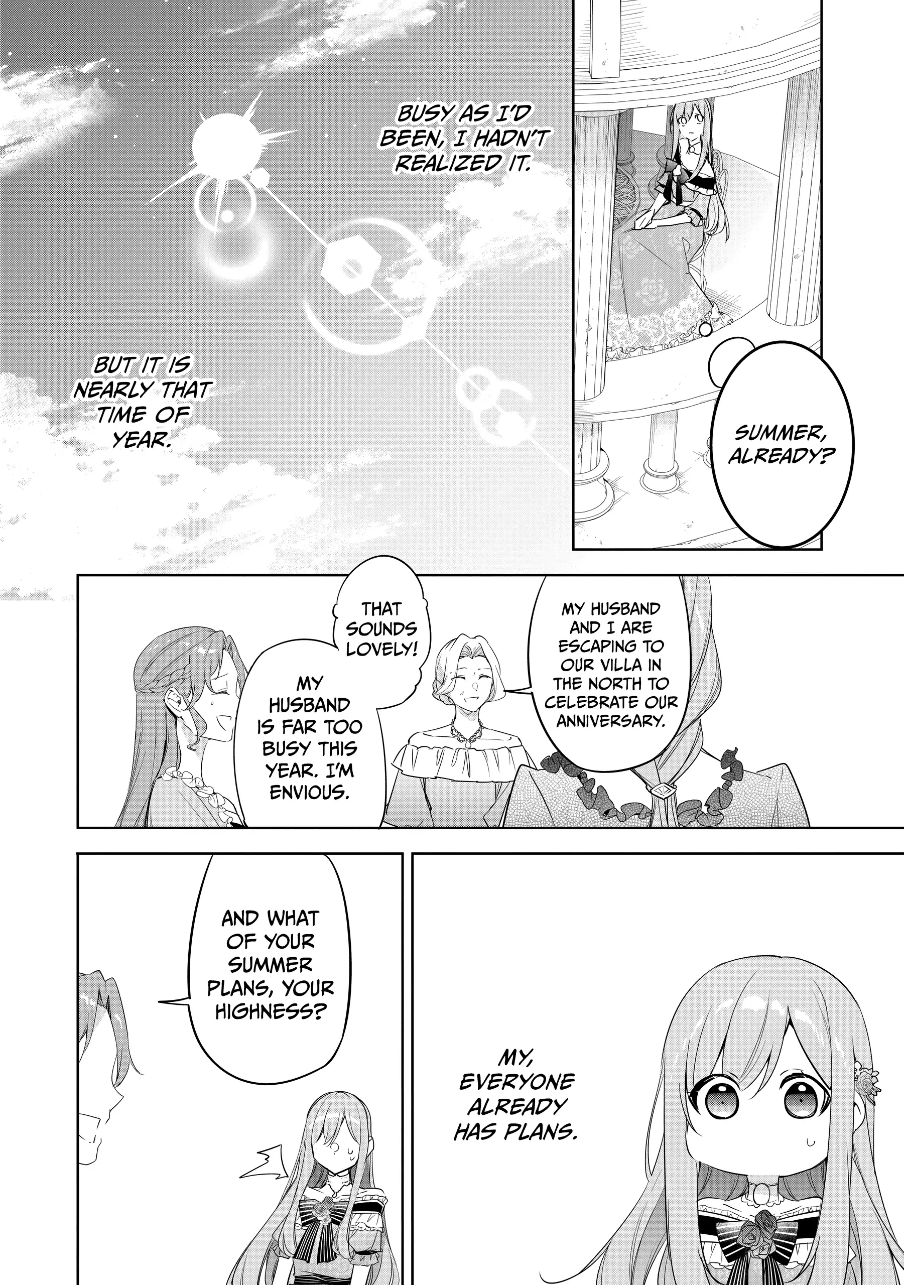 The Oblivious Saint Who Leaks Power Finds Happiness in Her New Home Chapter 13 Page 6