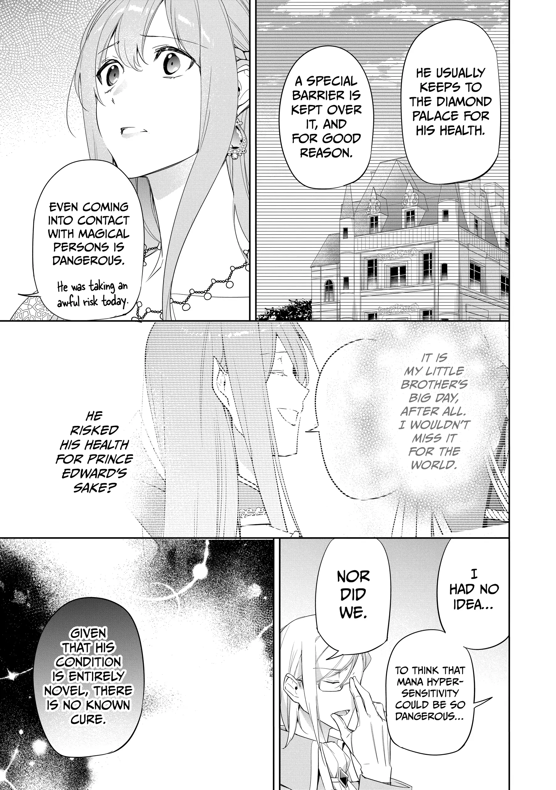The Oblivious Saint Who Leaks Power Finds Happiness in Her New Home Chapter 8 Page 17