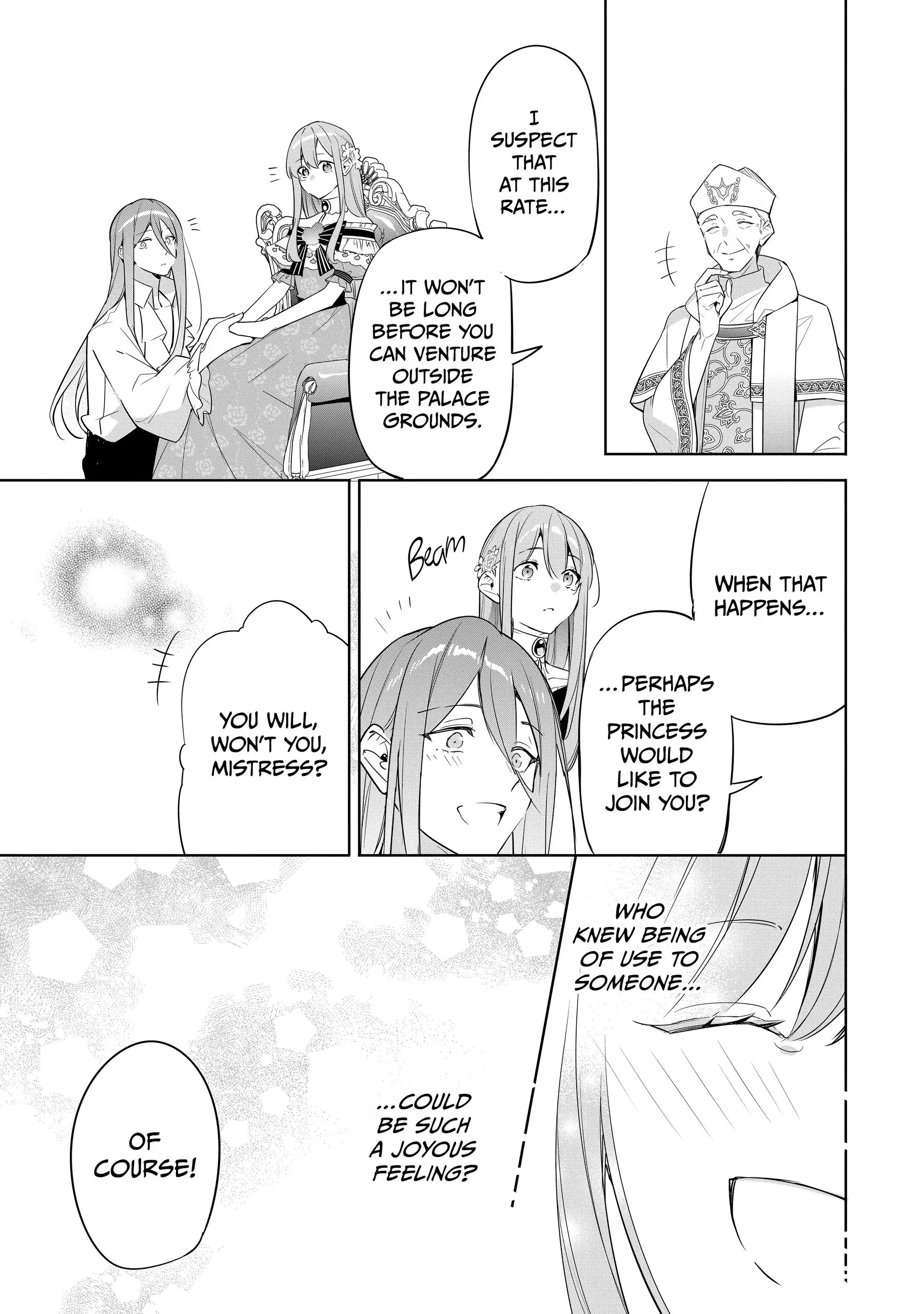 The Oblivious Saint Who Leaks Power Finds Happiness in Her New Home Chapter 21 Page 15