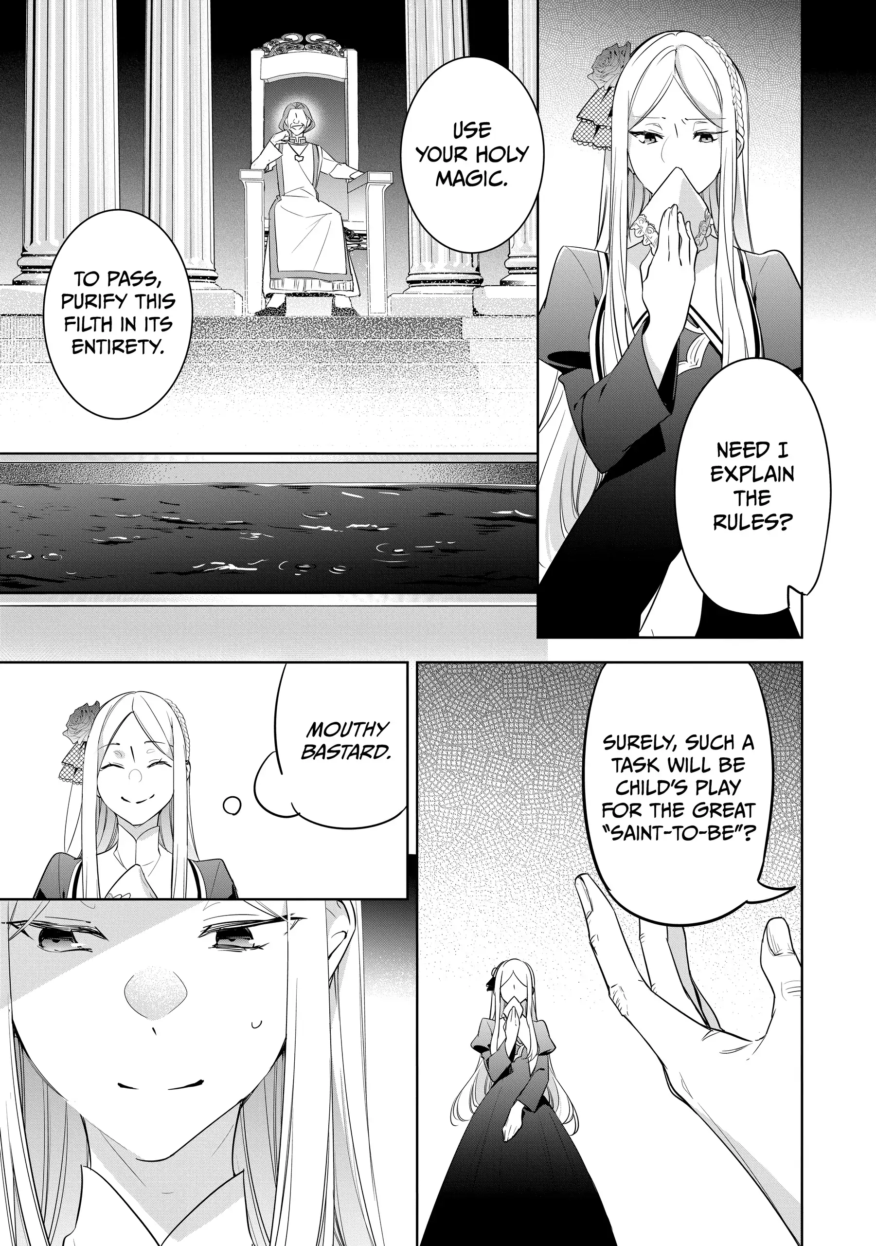 The Oblivious Saint Who Leaks Power Finds Happiness in Her New Home Chapter 16 Page 13