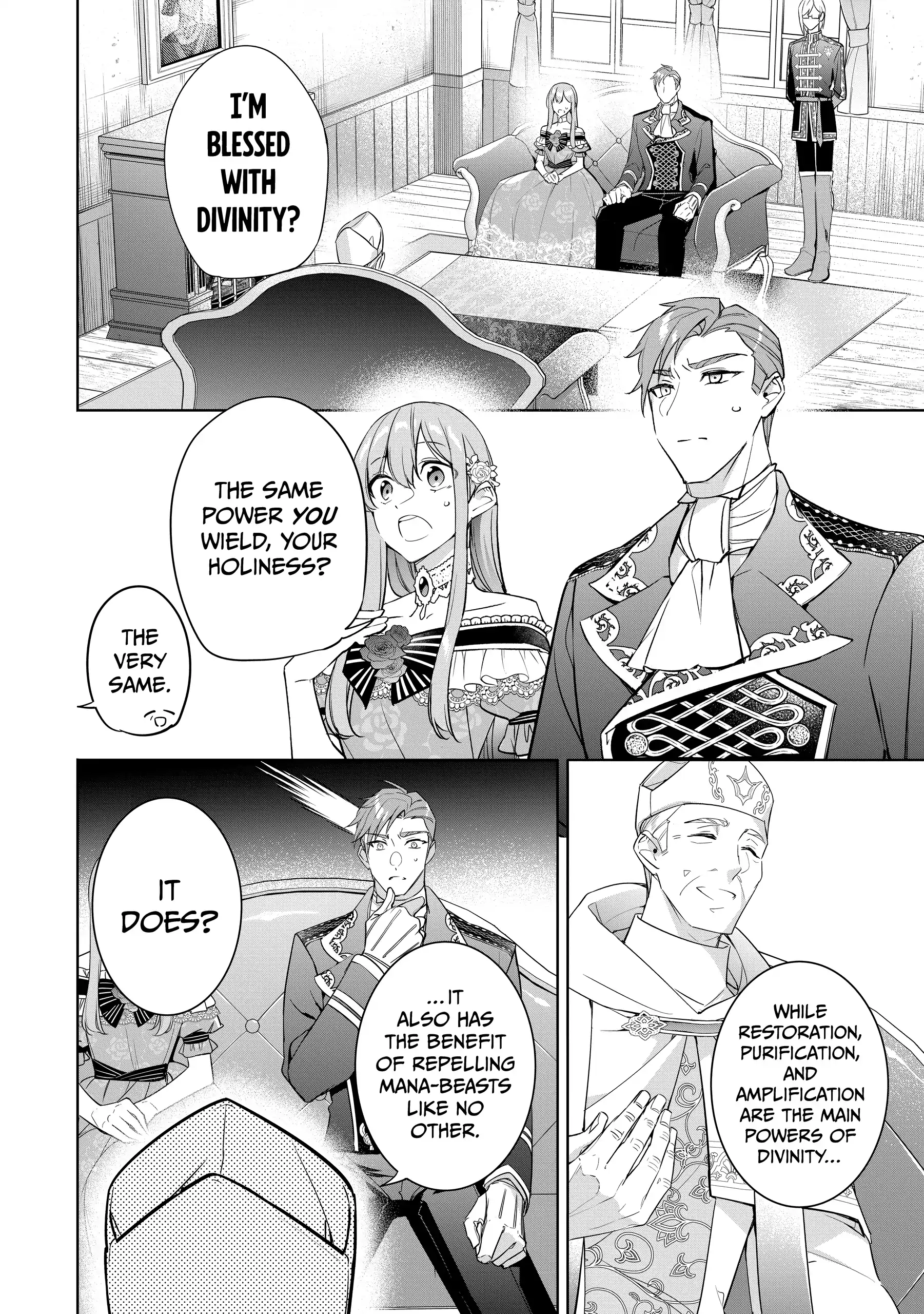 The Oblivious Saint Who Leaks Power Finds Happiness in Her New Home Chapter 16 Page 26