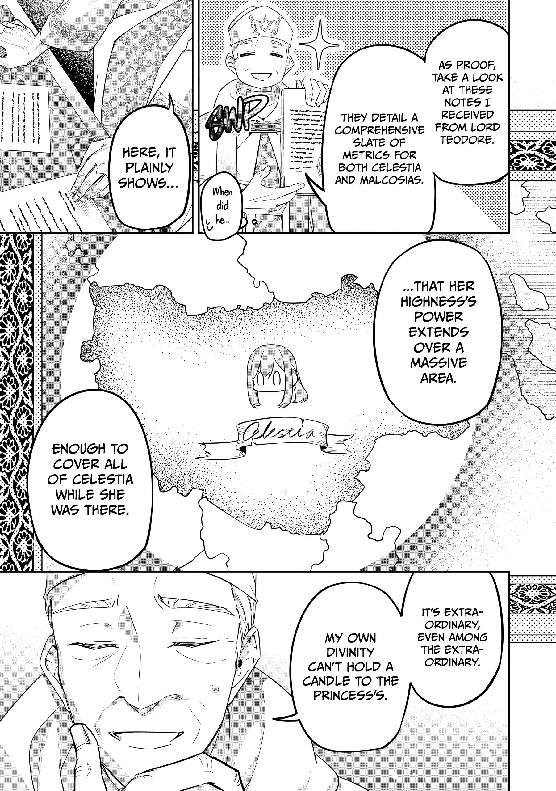 The Oblivious Saint Who Leaks Power Finds Happiness in Her New Home Chapter 16 Page 29