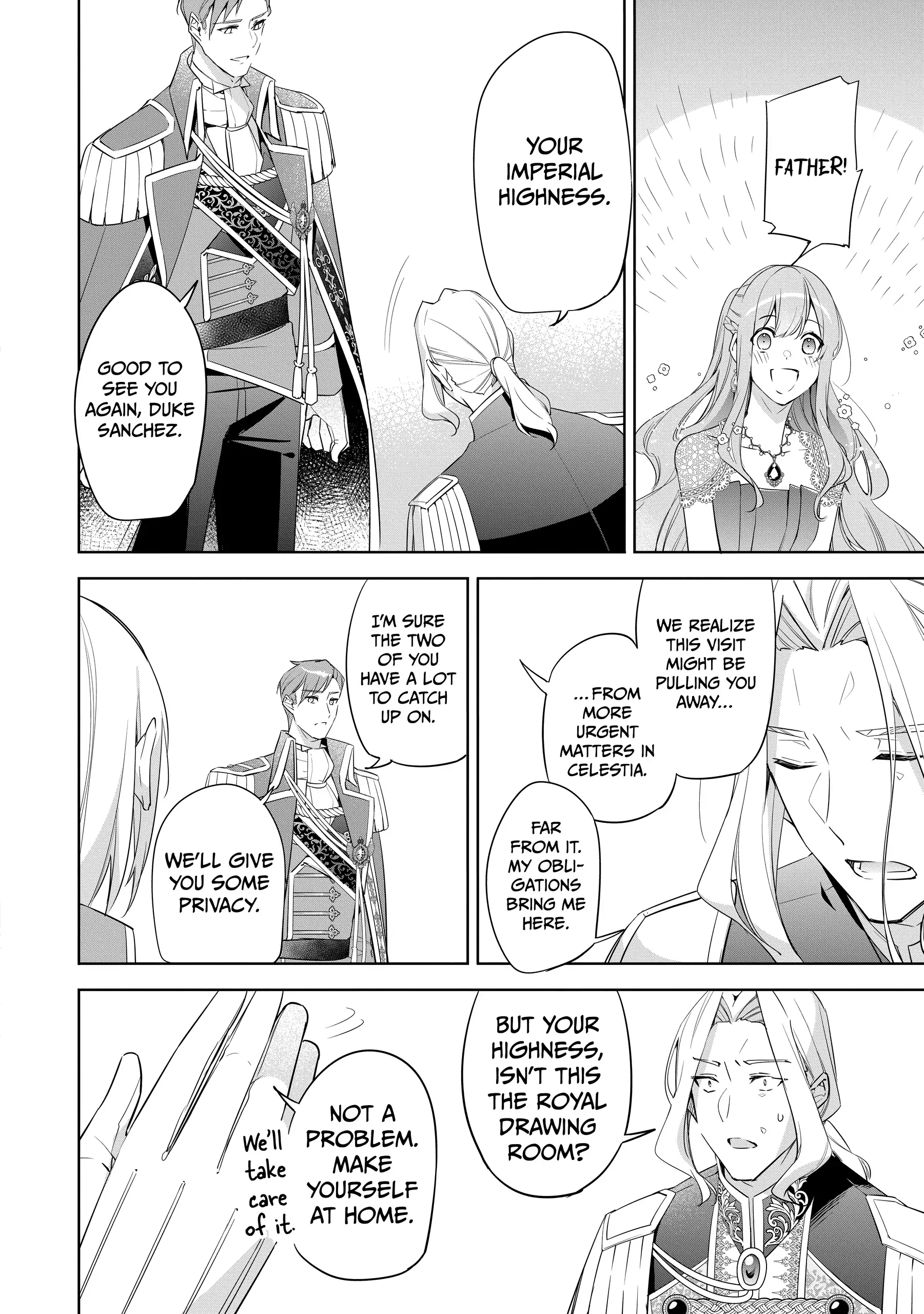 The Oblivious Saint Who Leaks Power Finds Happiness in Her New Home Chapter 7 Page 31