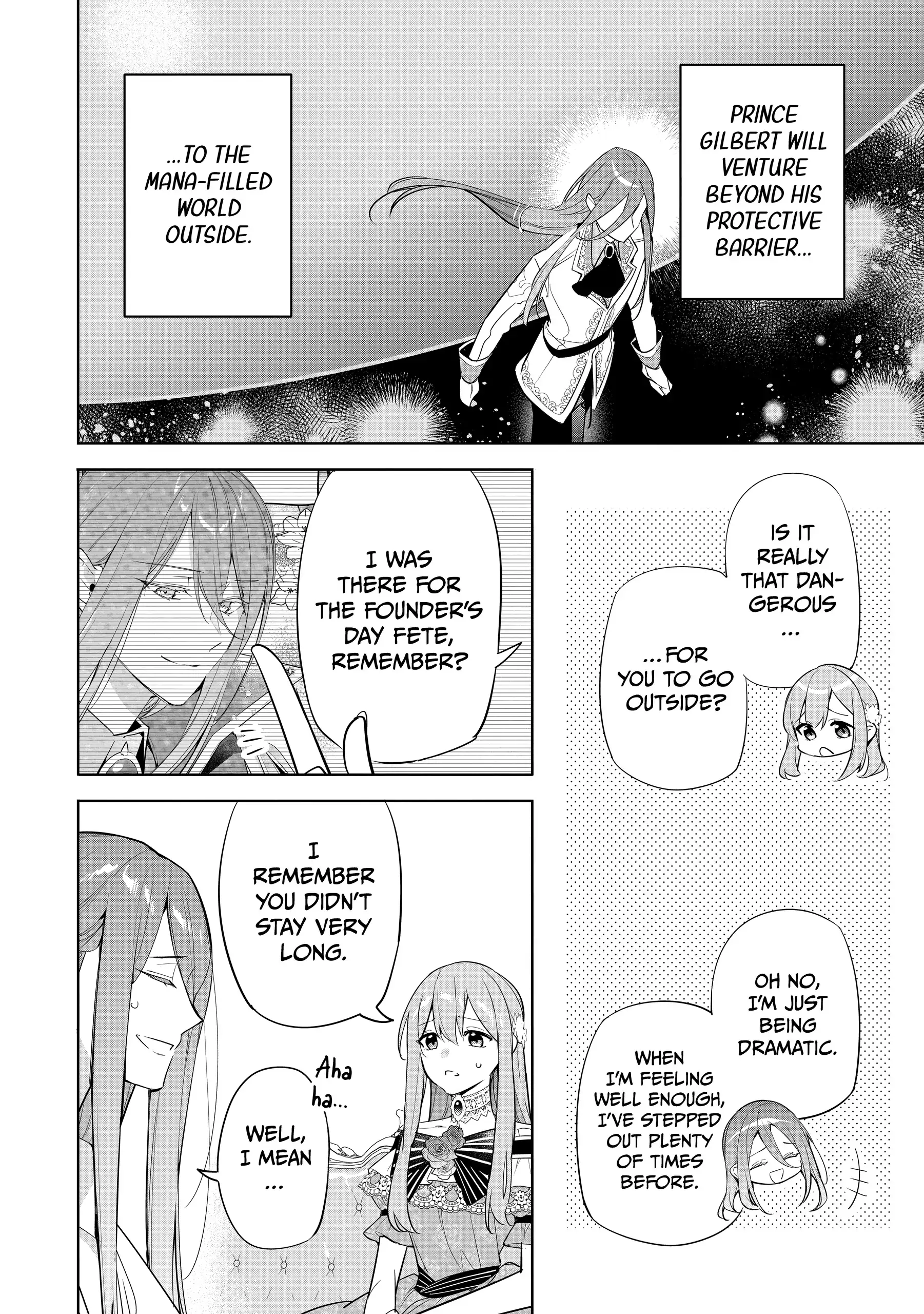 The Oblivious Saint Who Leaks Power Finds Happiness in Her New Home Chapter 22 Page 4