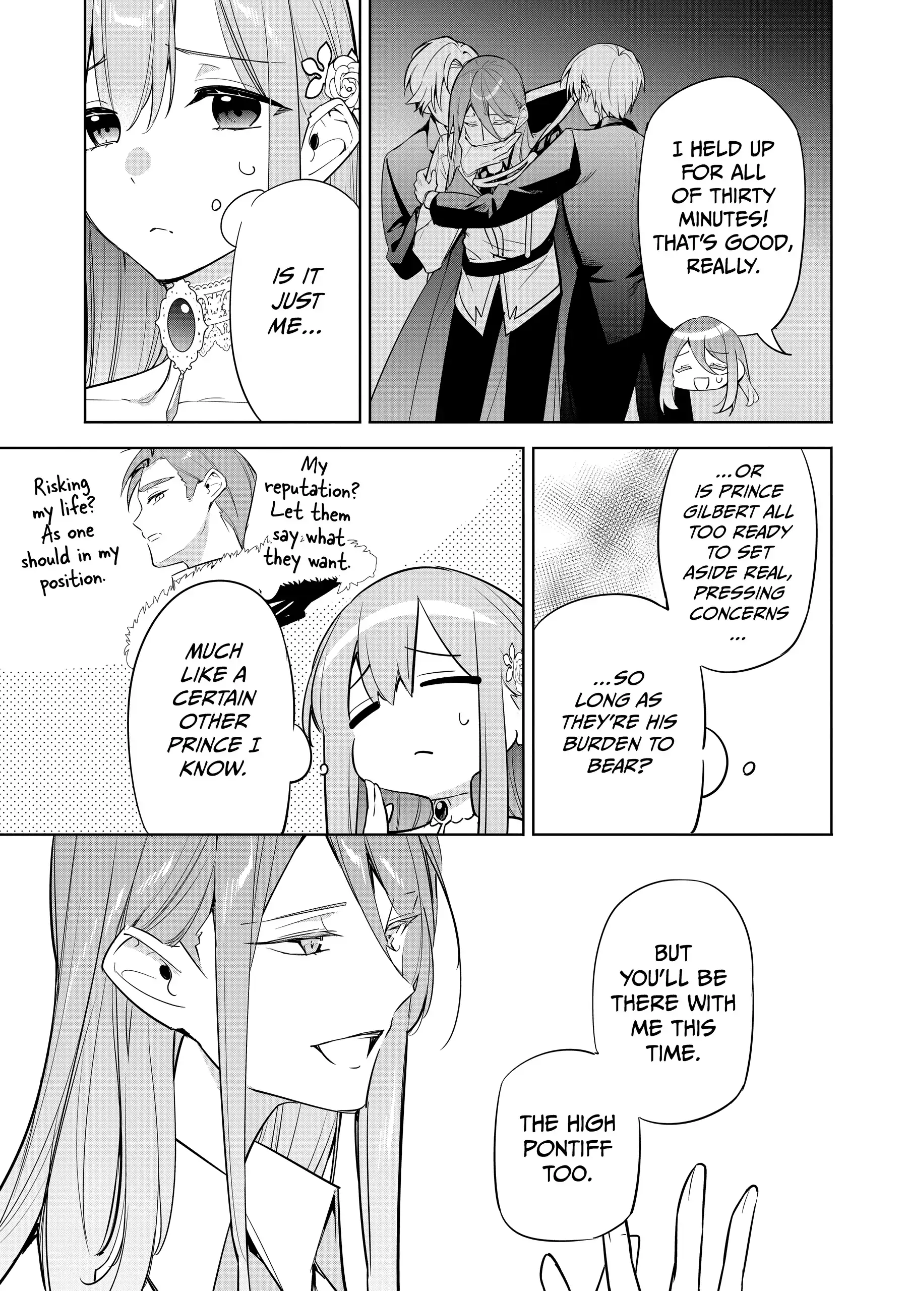 The Oblivious Saint Who Leaks Power Finds Happiness in Her New Home Chapter 22 Page 5
