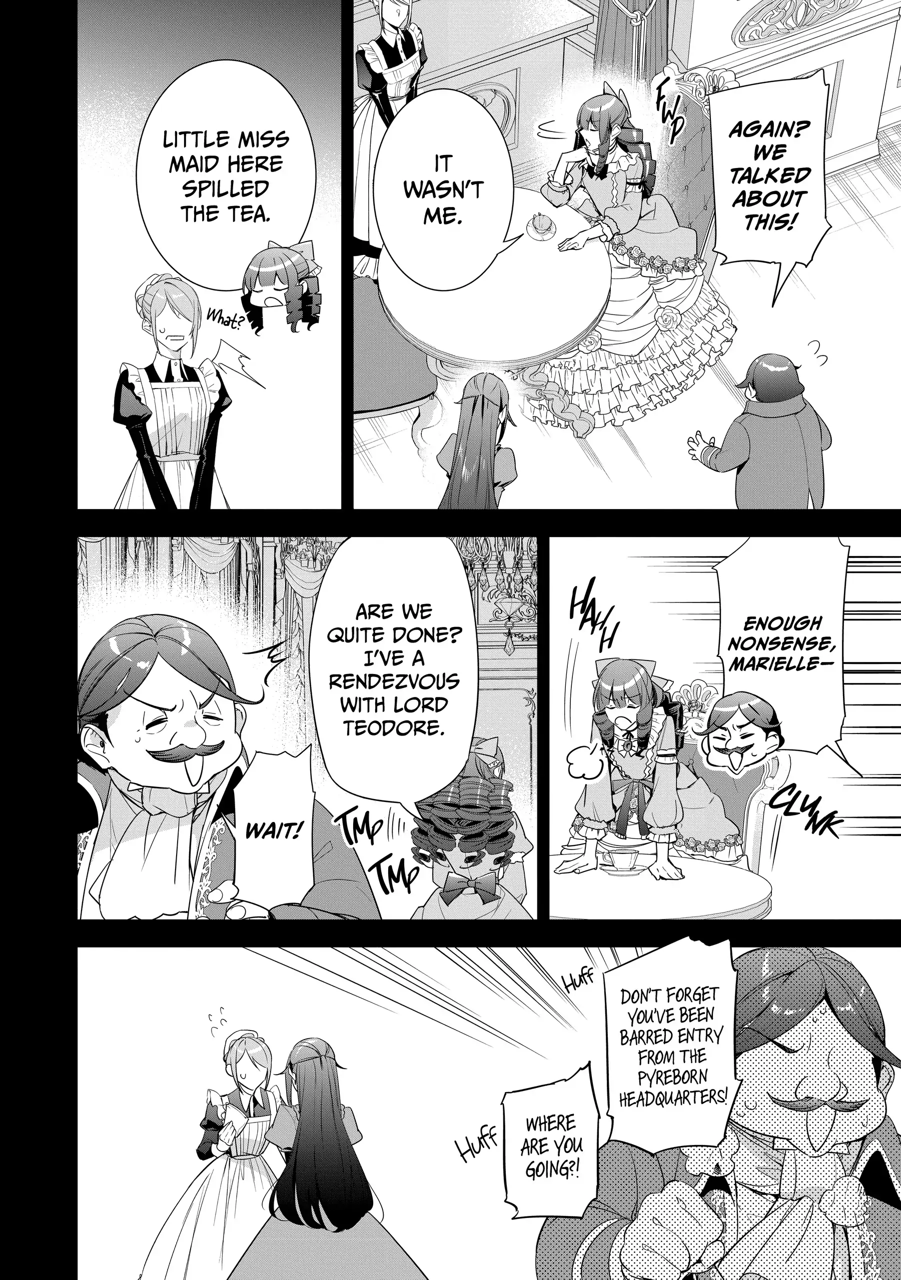 The Oblivious Saint Who Leaks Power Finds Happiness in Her New Home Chapter 17 Page 6