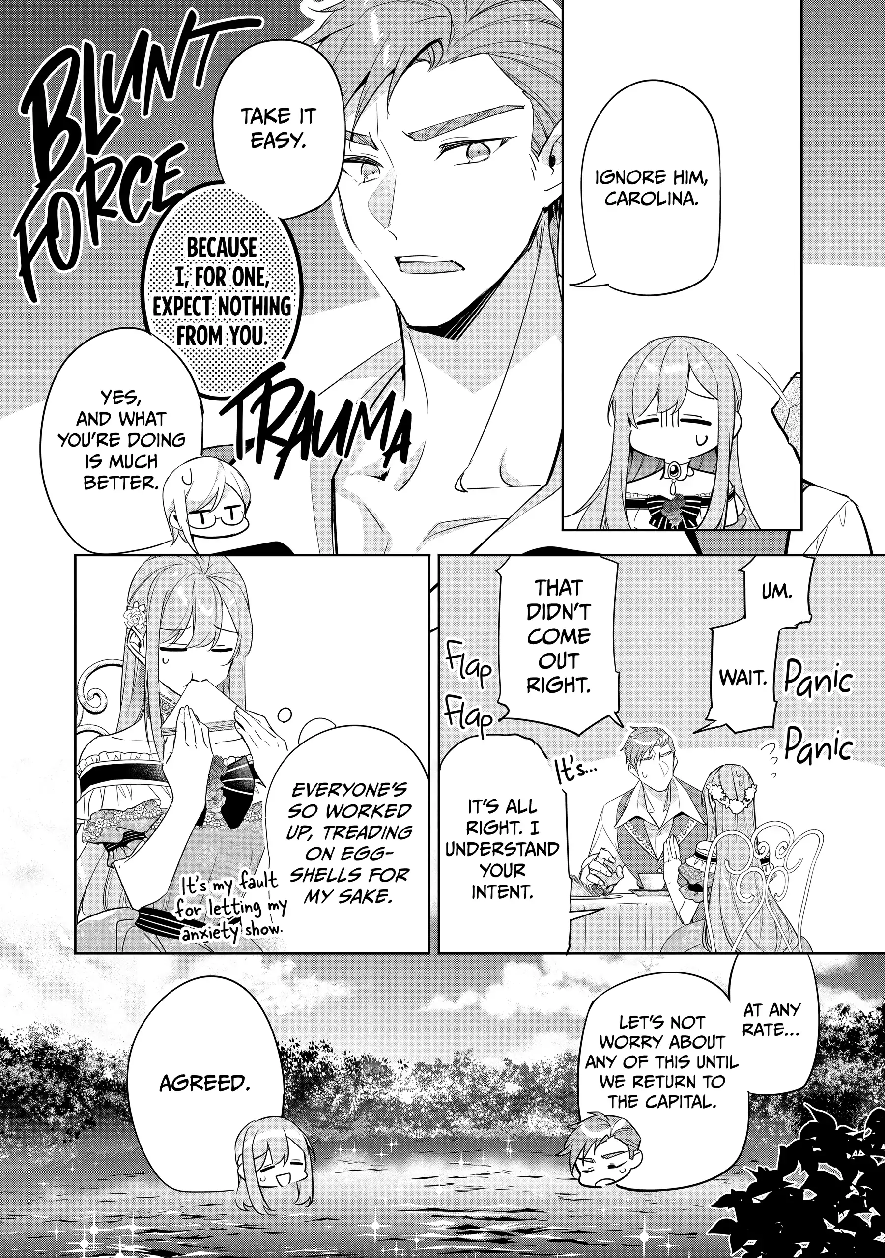 The Oblivious Saint Who Leaks Power Finds Happiness in Her New Home Chapter 17 Page 20