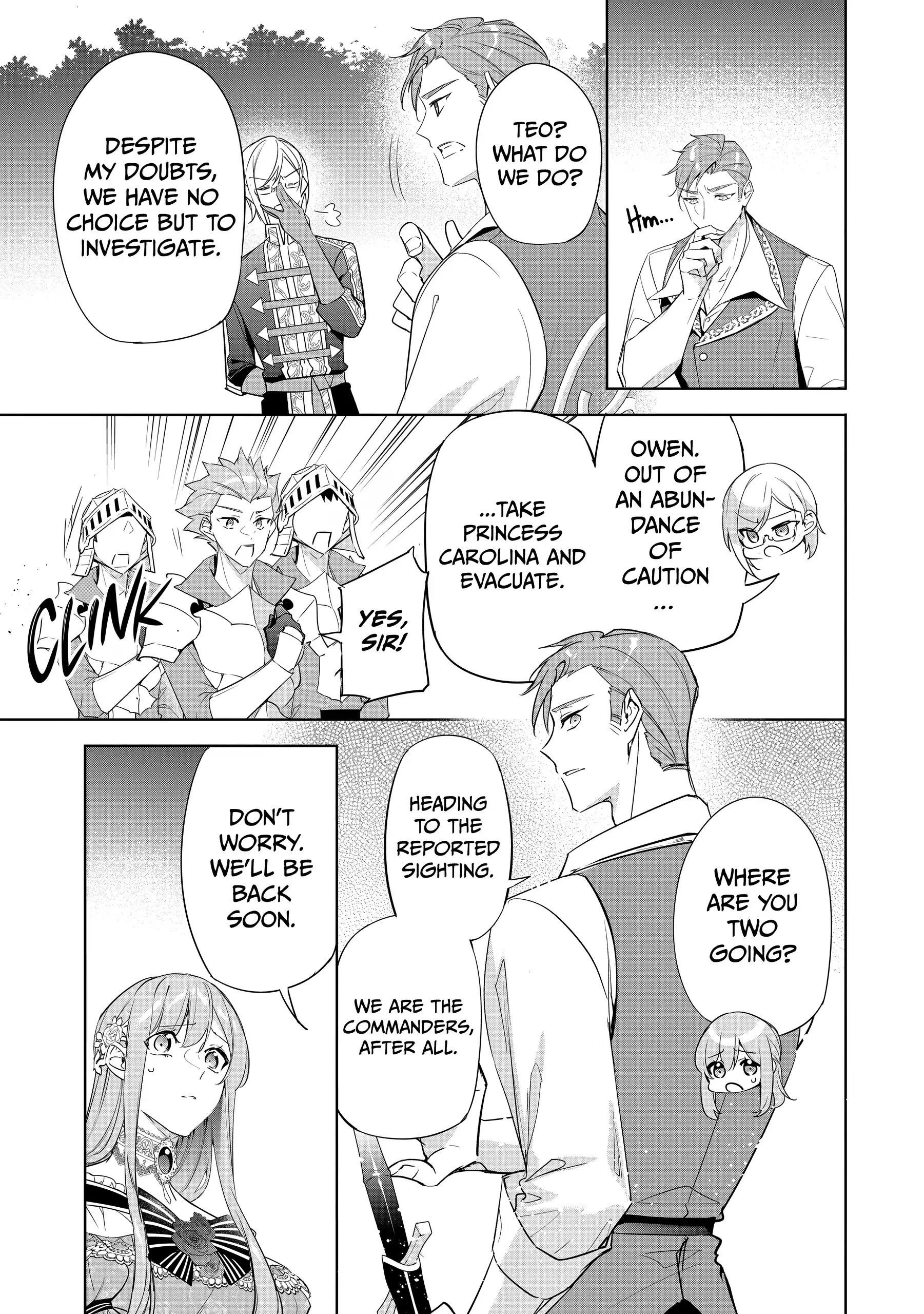 The Oblivious Saint Who Leaks Power Finds Happiness in Her New Home Chapter 17 Page 23