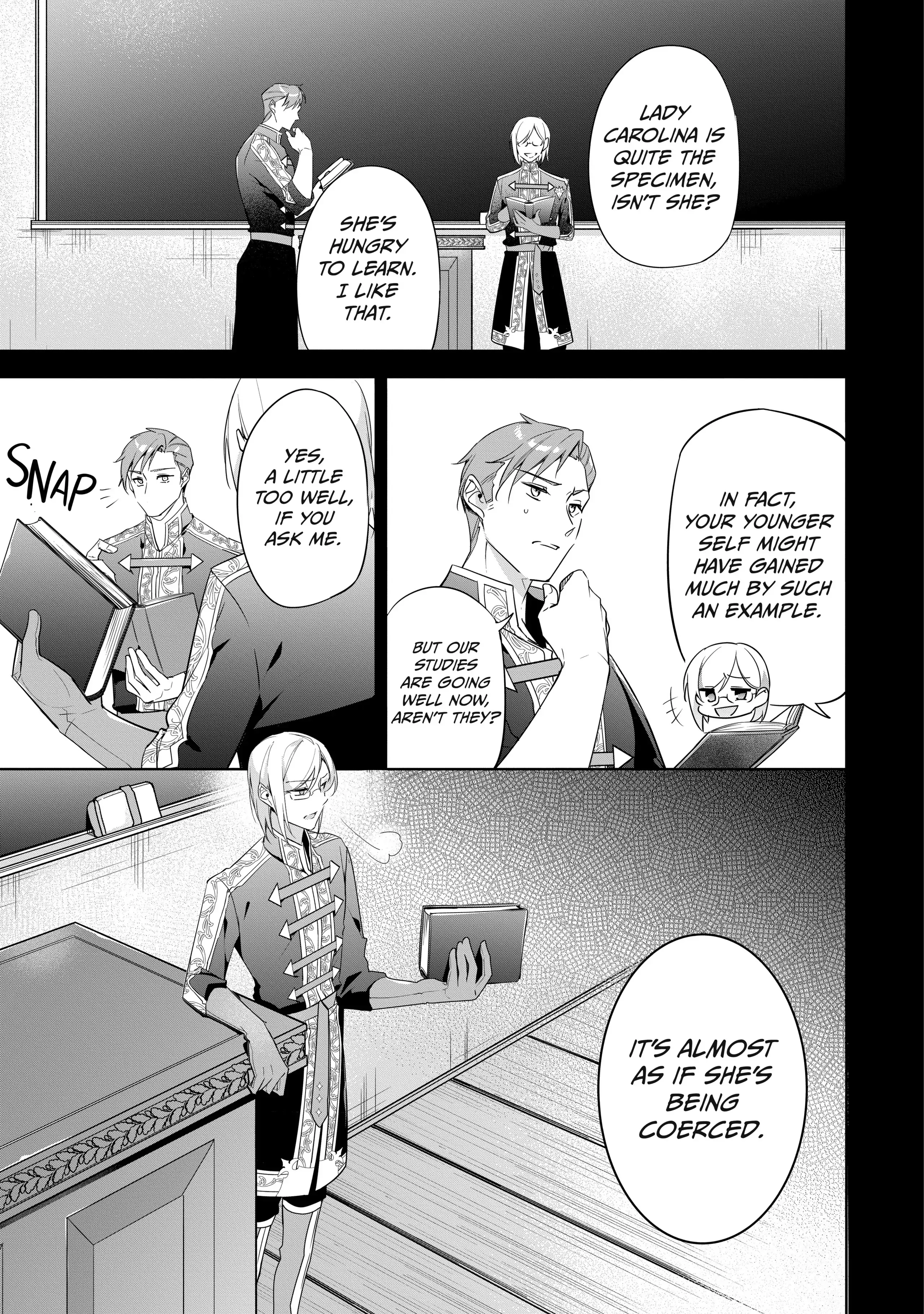 The Oblivious Saint Who Leaks Power Finds Happiness in Her New Home Chapter 4 Page 23