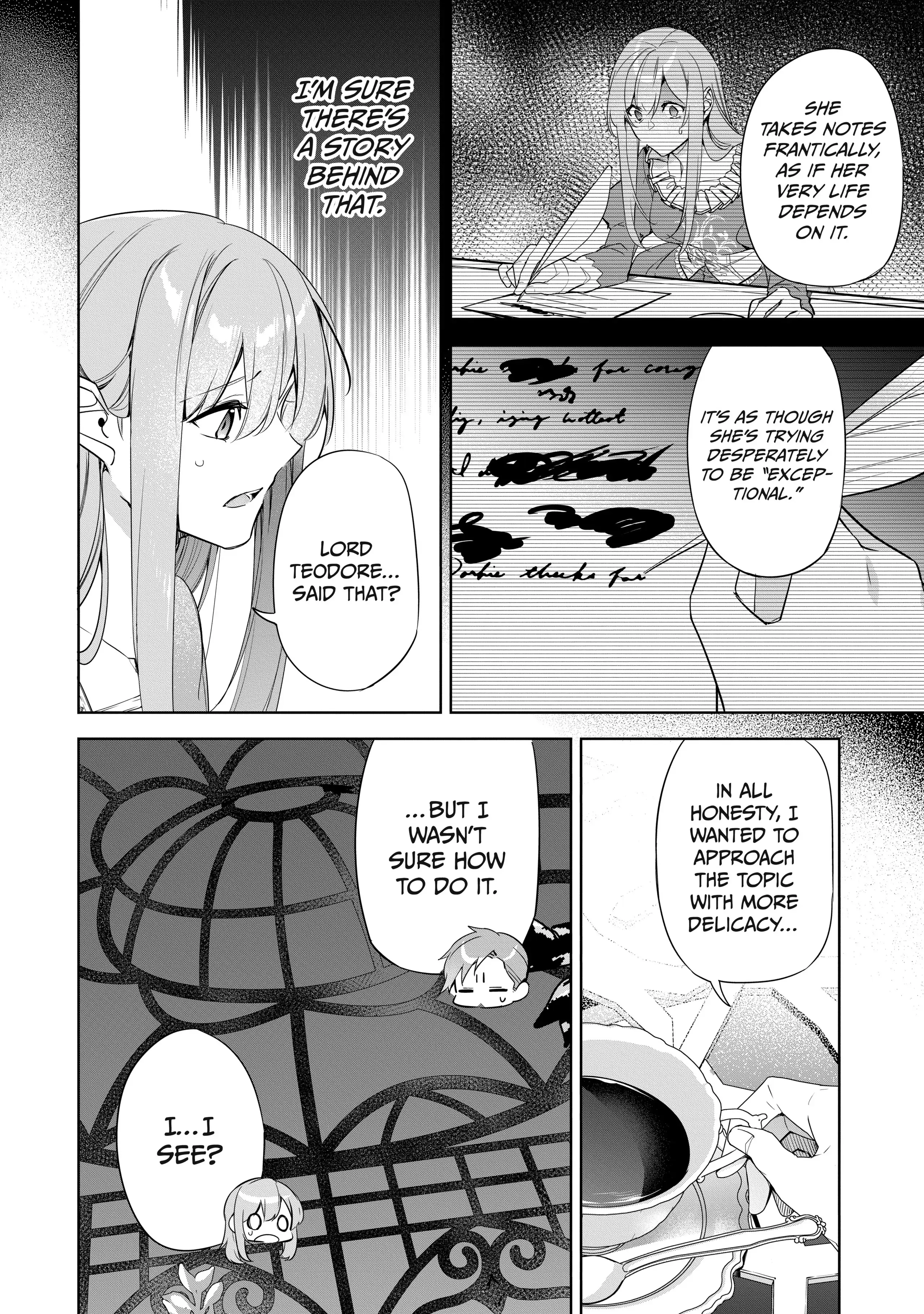 The Oblivious Saint Who Leaks Power Finds Happiness in Her New Home Chapter 4 Page 24