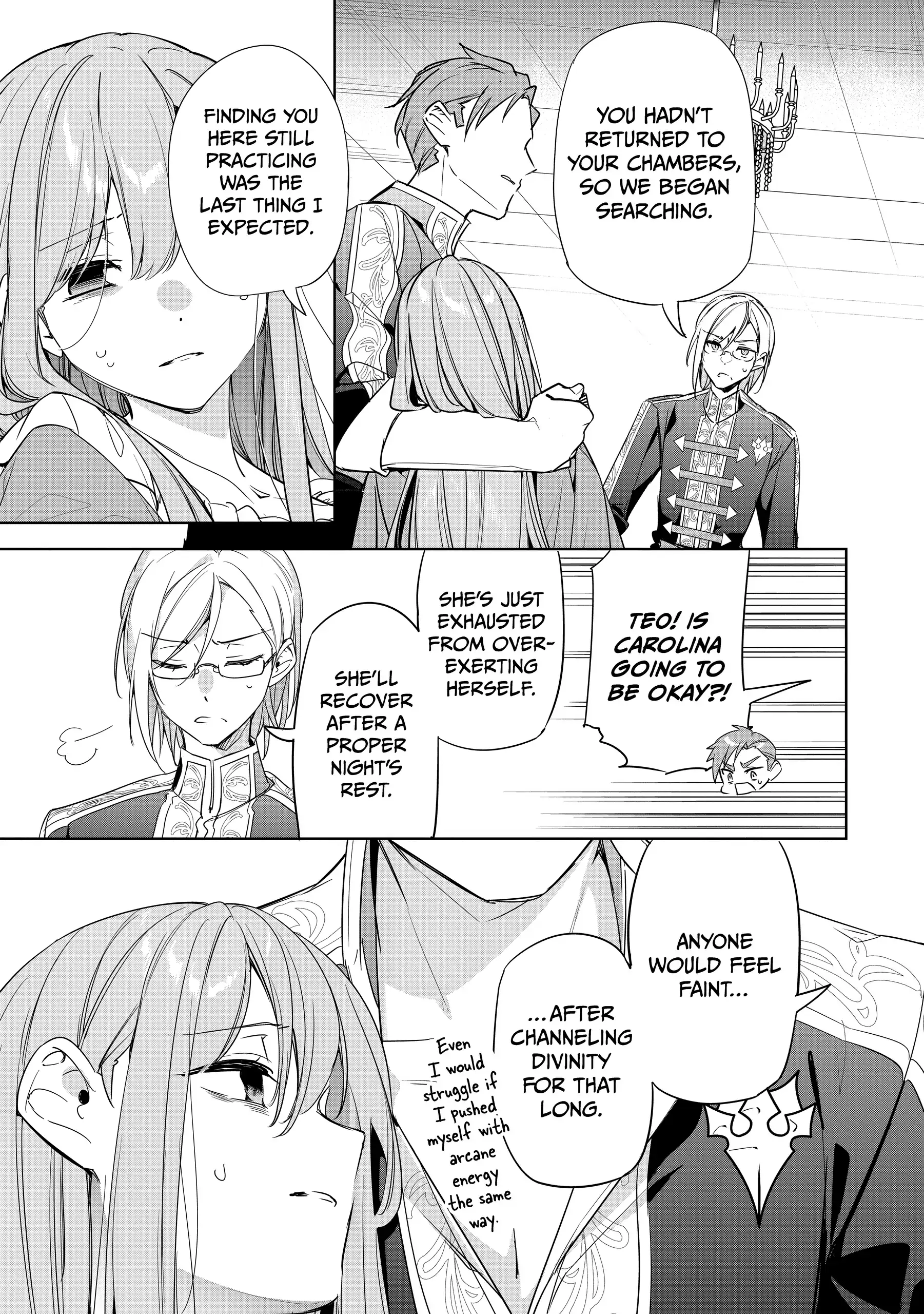 The Oblivious Saint Who Leaks Power Finds Happiness in Her New Home Chapter 19 Page 17