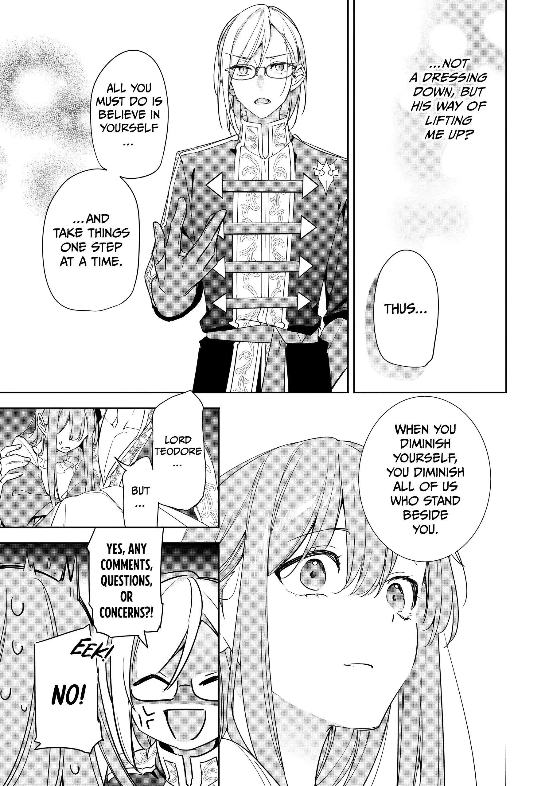 The Oblivious Saint Who Leaks Power Finds Happiness in Her New Home Chapter 19 Page 21