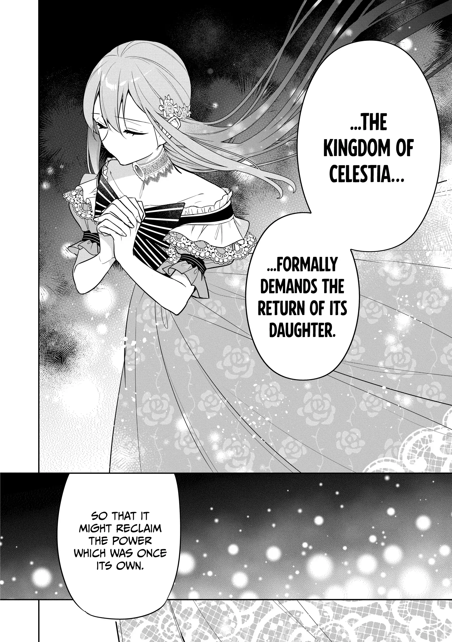 The Oblivious Saint Who Leaks Power Finds Happiness in Her New Home Chapter 23 Page 34