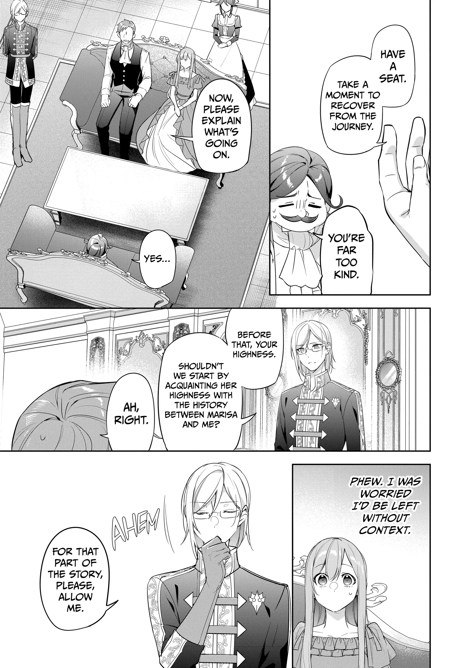 The Oblivious Saint Who Leaks Power Finds Happiness in Her New Home Chapter 15 Page 16