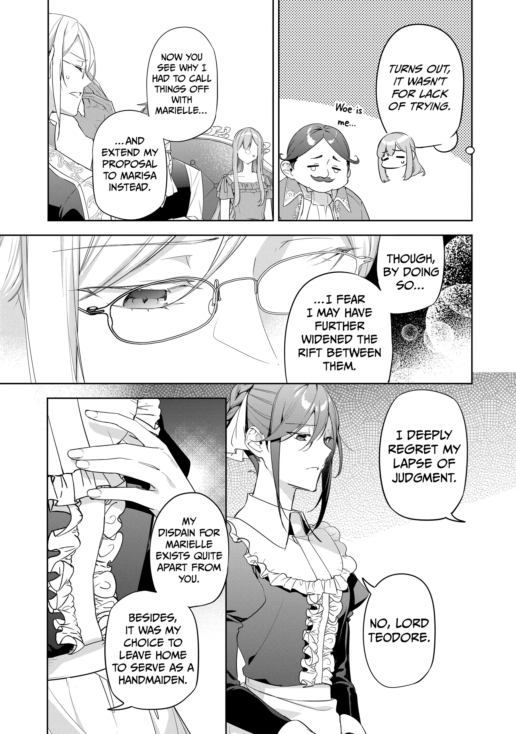 The Oblivious Saint Who Leaks Power Finds Happiness in Her New Home Chapter 15 Page 22