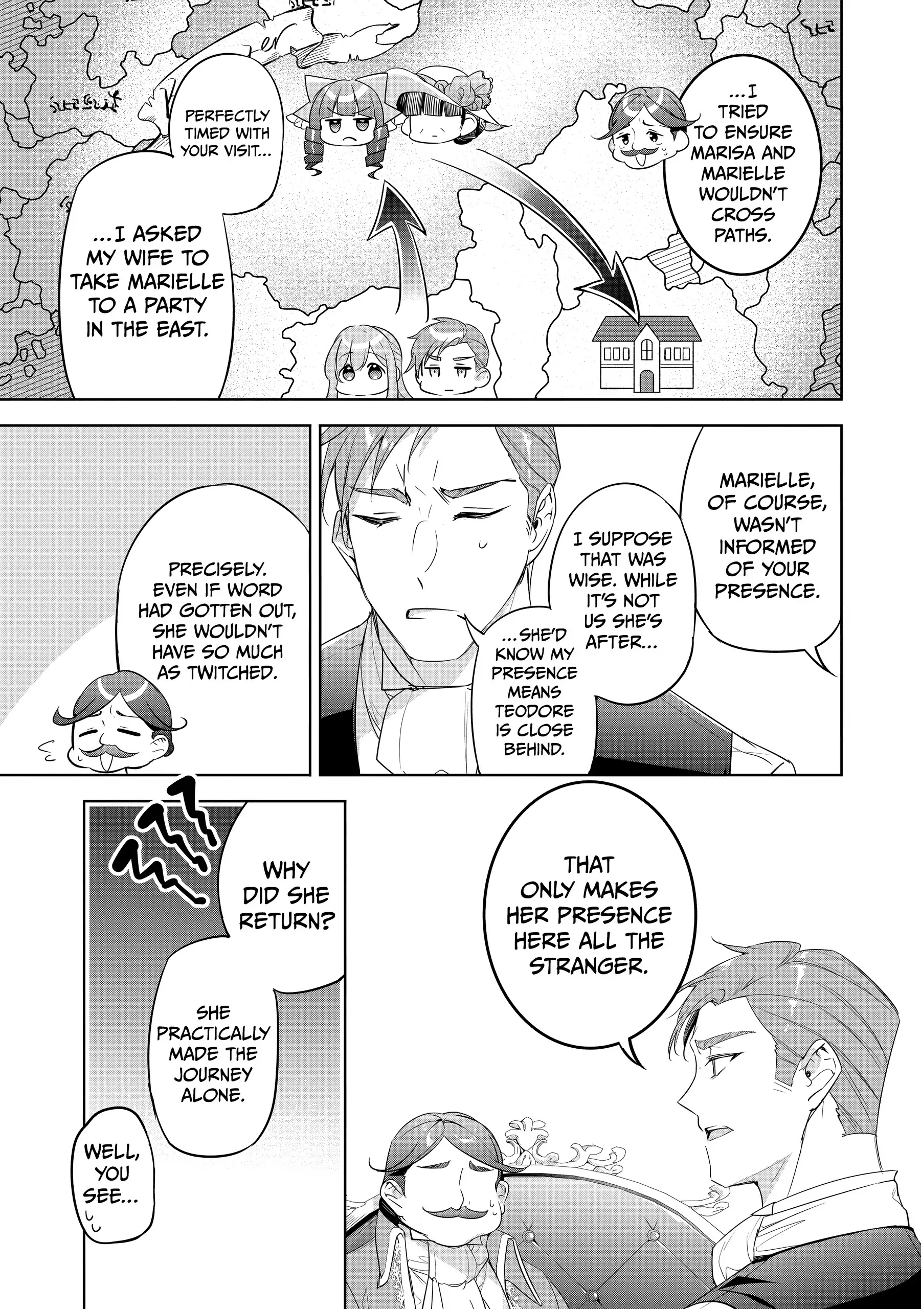 The Oblivious Saint Who Leaks Power Finds Happiness in Her New Home Chapter 15 Page 24