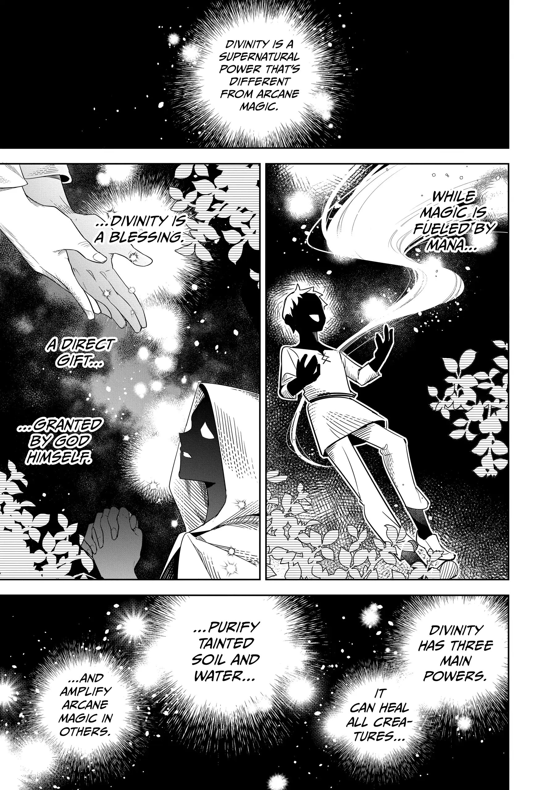 The Oblivious Saint Who Leaks Power Finds Happiness in Her New Home Chapter 14 Page 24
