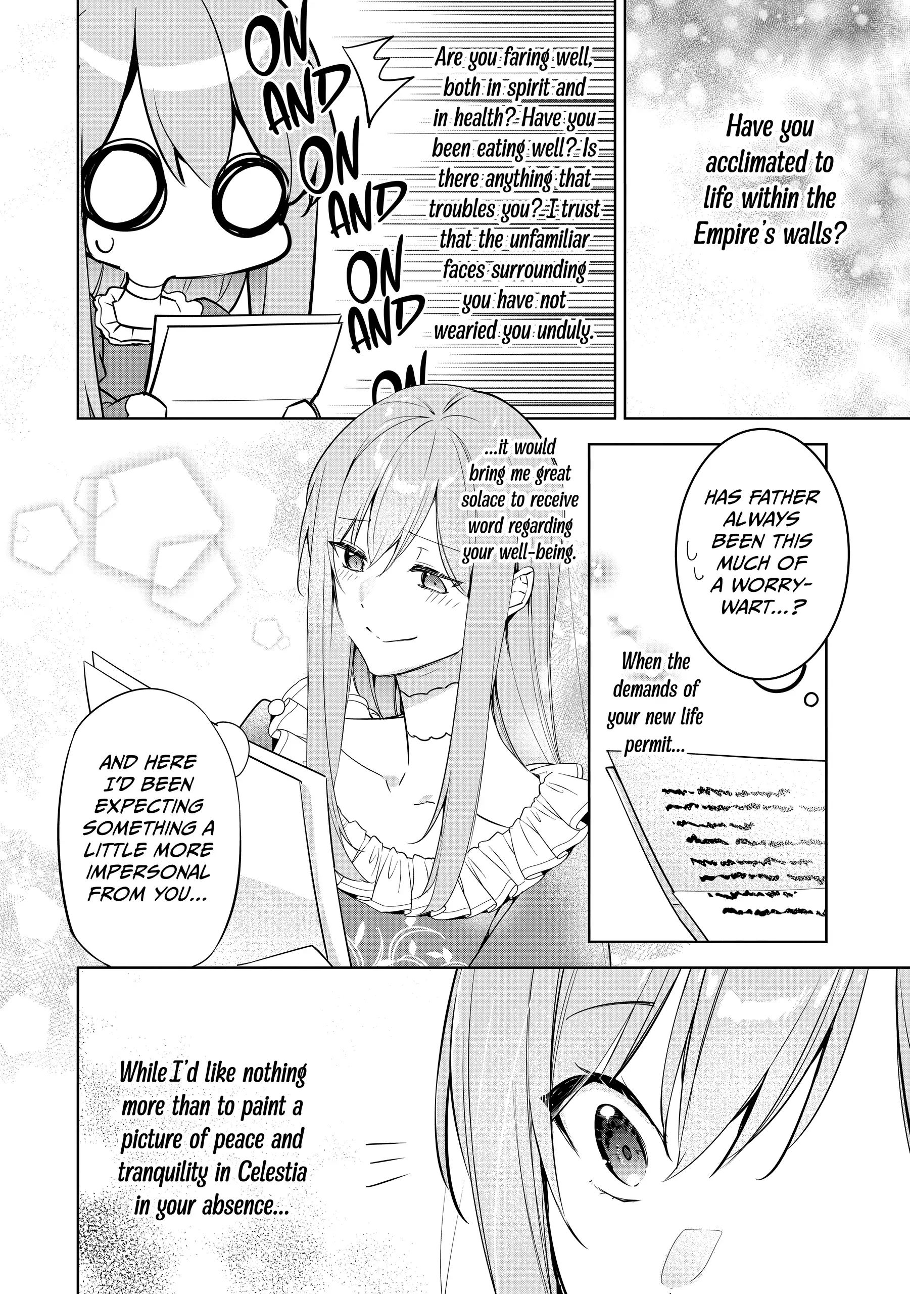 The Oblivious Saint Who Leaks Power Finds Happiness in Her New Home Chapter 6 Page 25