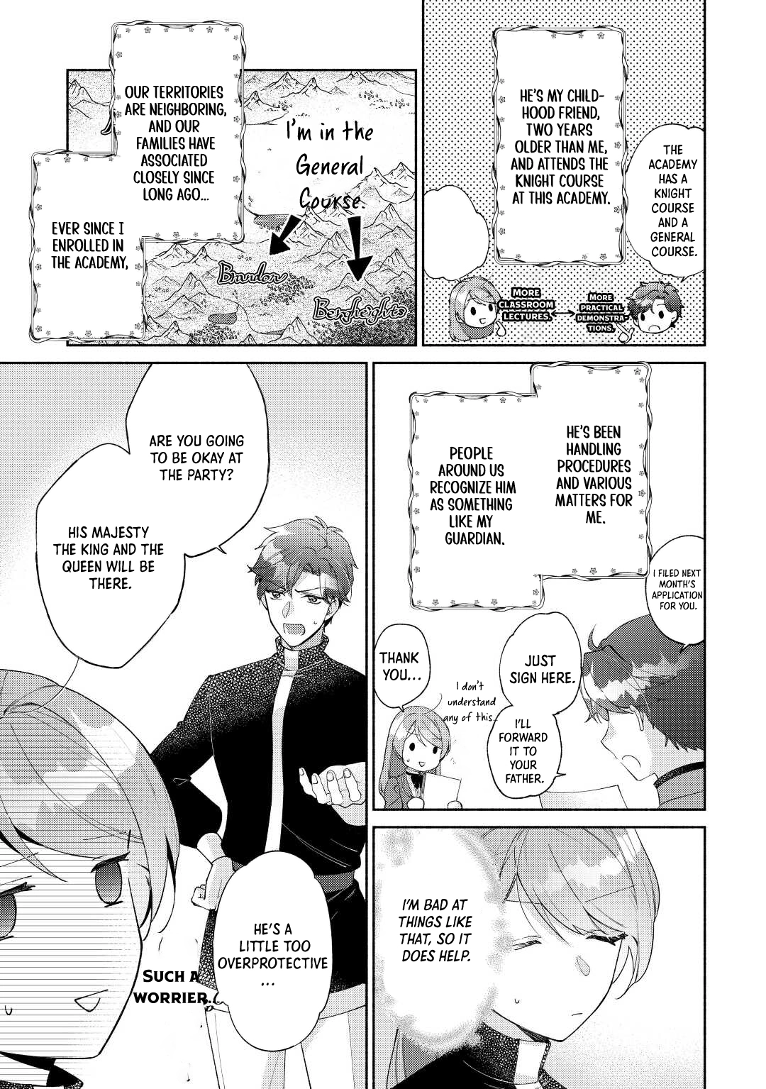 The Otome Game Has Ended Chapter 1 - . Page 9