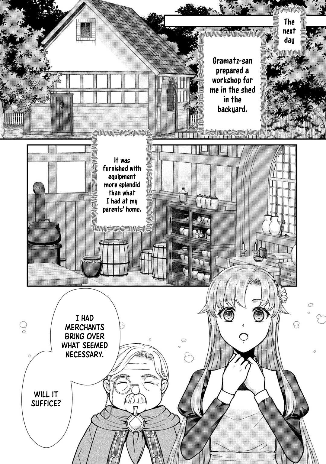 The Plain Apothecary Lady Won’t Renew Her Contract. Chapter 4 Page 22