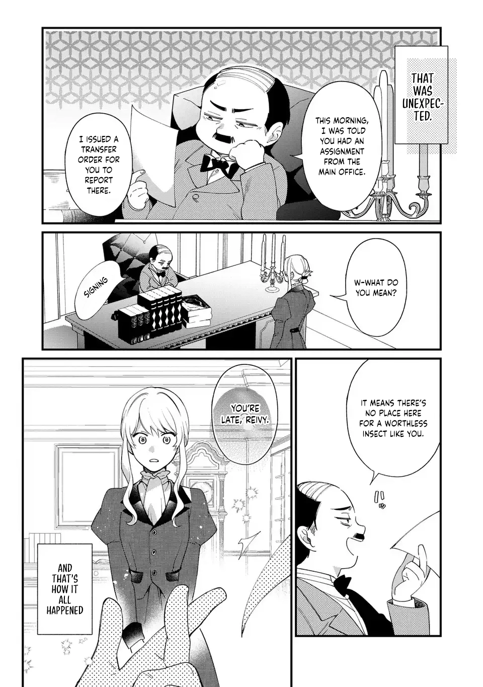 The Prince’s Accountant with a Secret — The Fake Lady Just Wants to Resign Peacefully to Avoid Execution! Chapter 1 Page 9