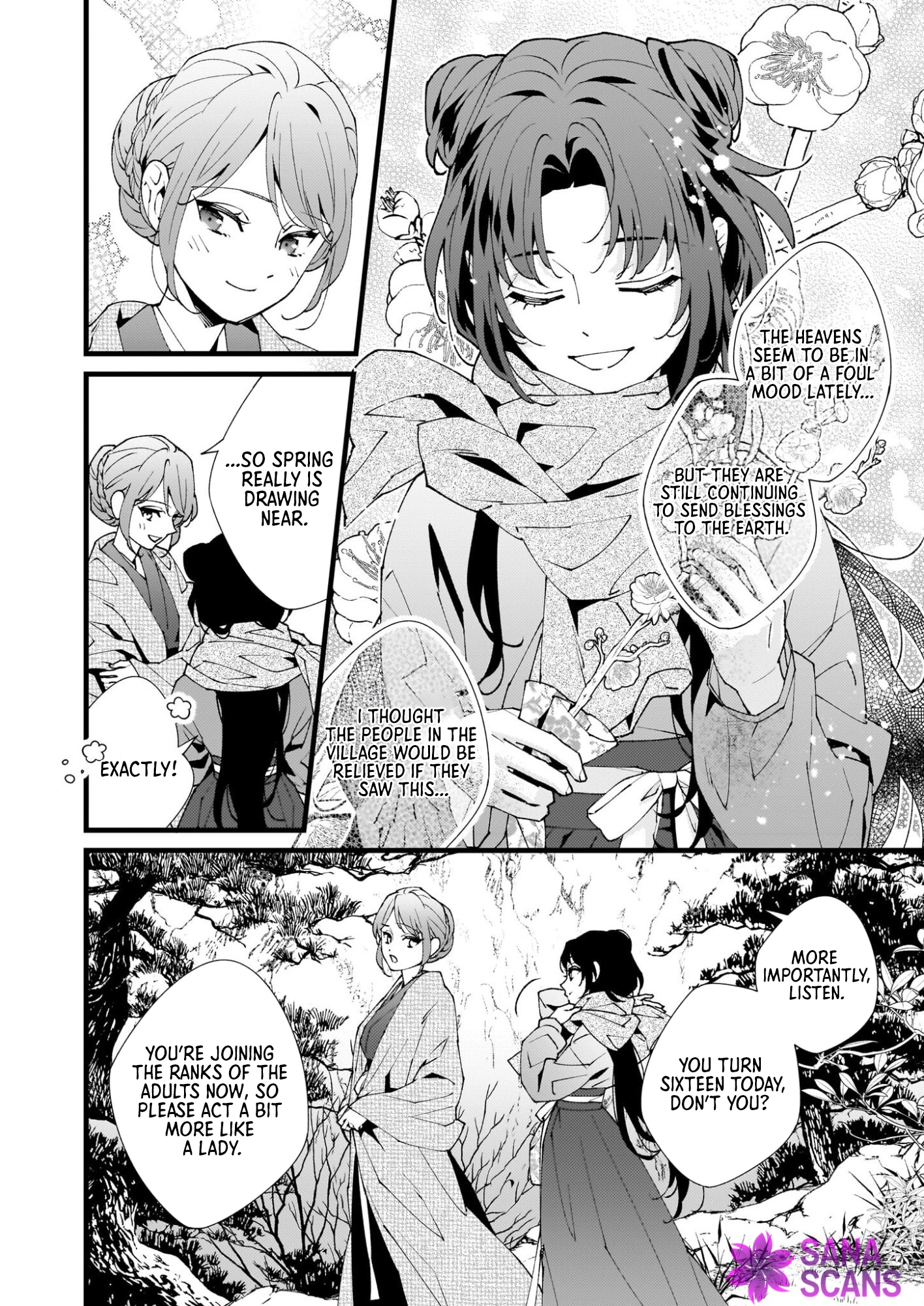 The Rain Shrine Maiden Dances in the Dragon King’s First Love Chapter 1 - . Page 13