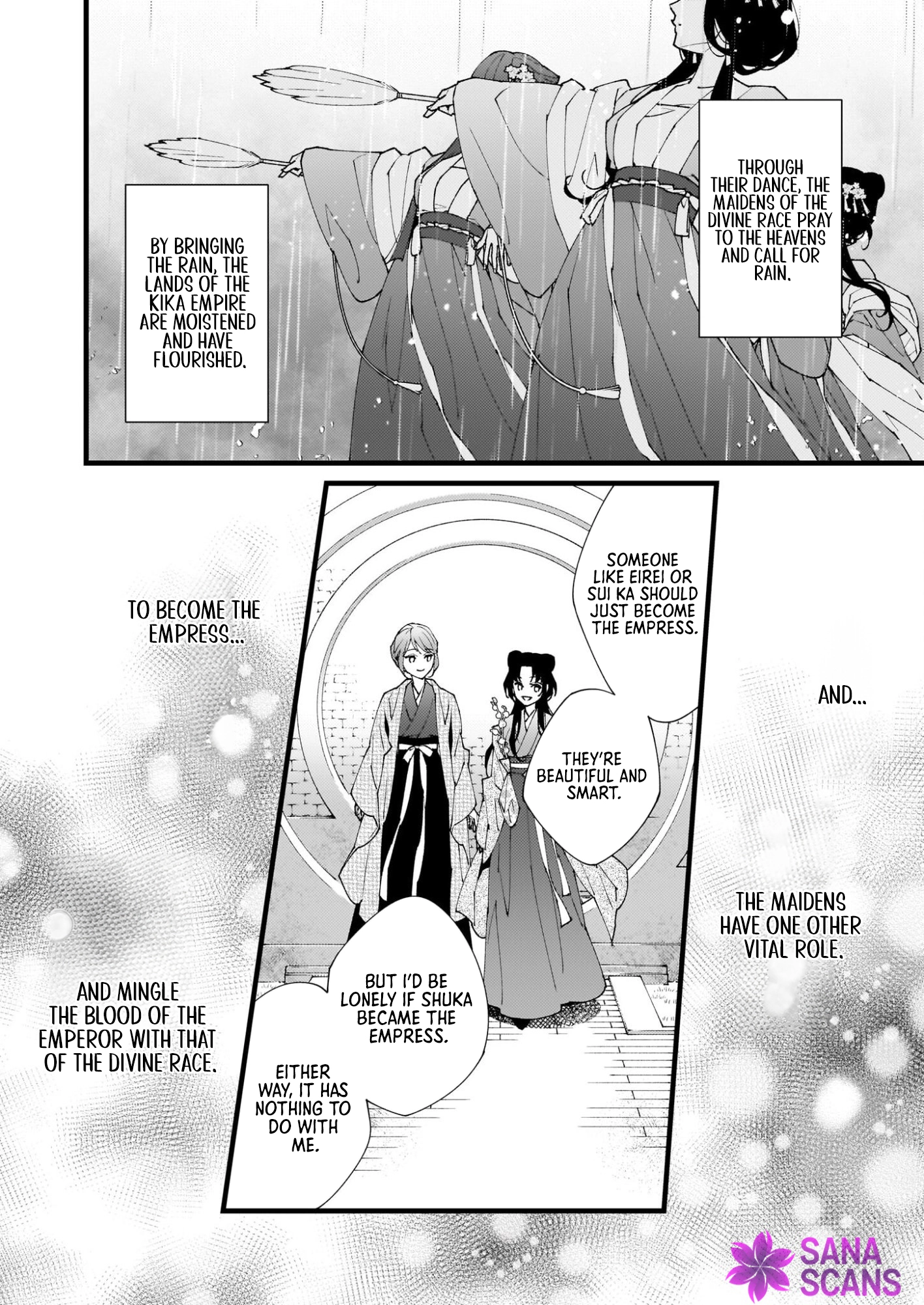 The Rain Shrine Maiden Dances in the Dragon King’s First Love Chapter 1 - . Page 15