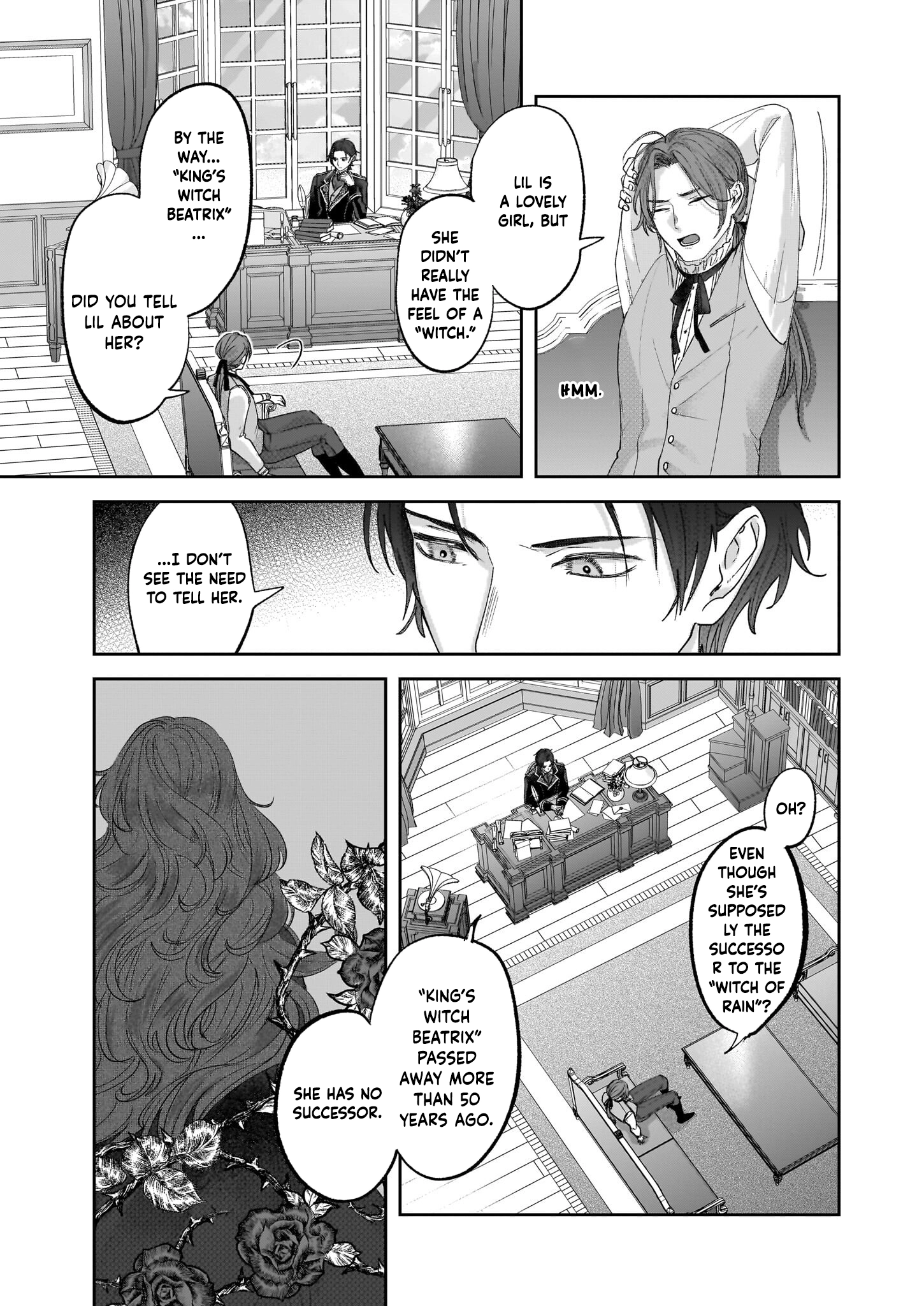 The Rain Witch and the Ashen Duke — The Secret of Grauore Manor Where White Roses Never Bloom. Chapter 4 - . Page 3