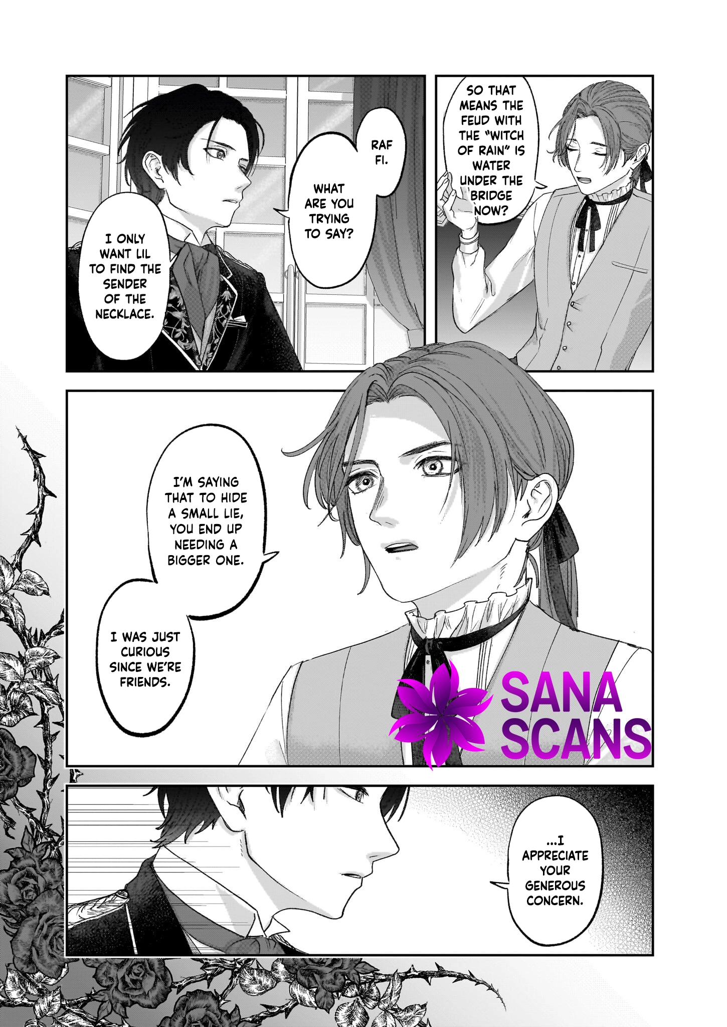 The Rain Witch and the Ashen Duke — The Secret of Grauore Manor Where White Roses Never Bloom. Chapter 4 - . Page 4
