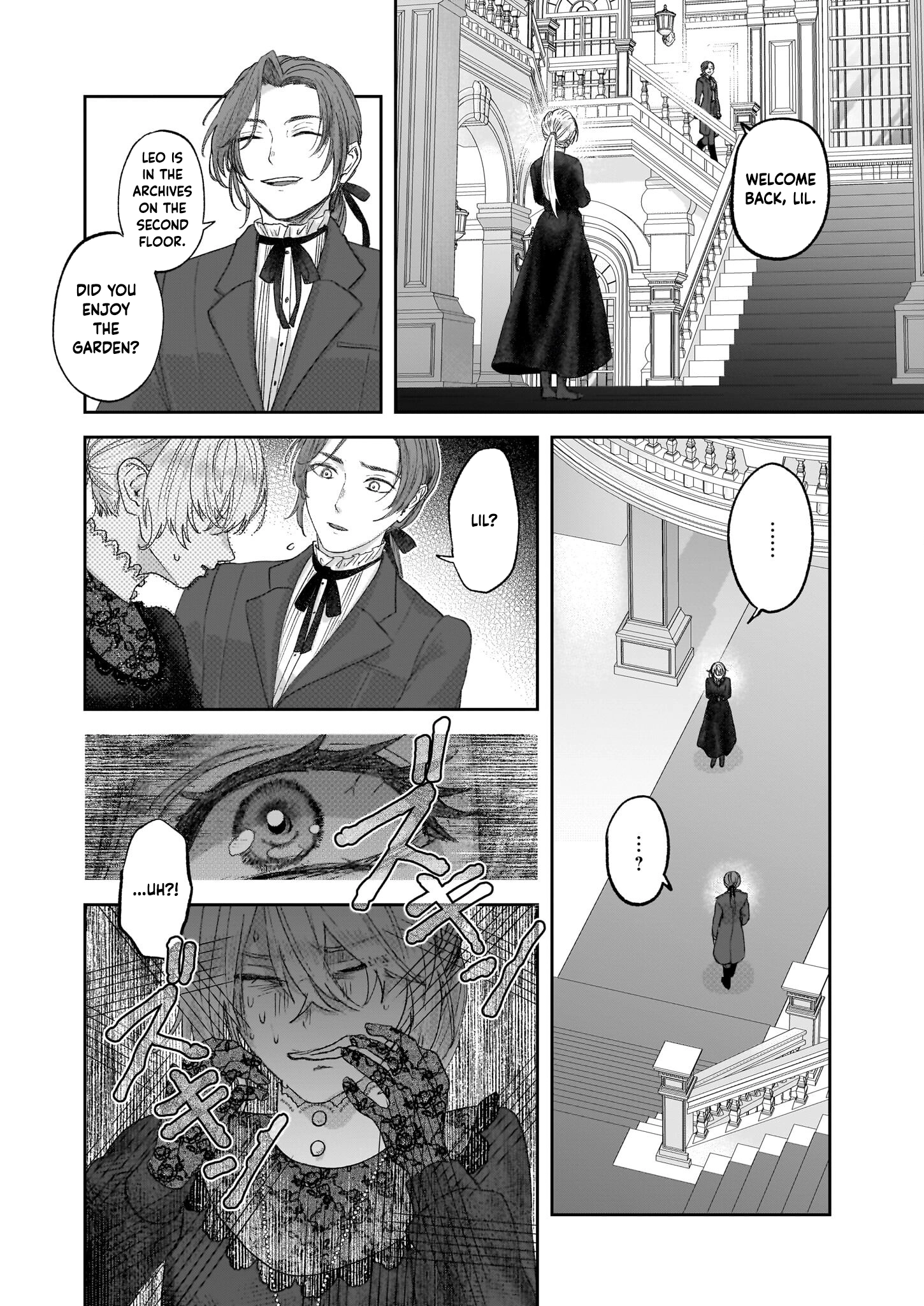 The Rain Witch and the Ashen Duke — The Secret of Grauore Manor Where White Roses Never Bloom. Chapter 4 - . Page 8