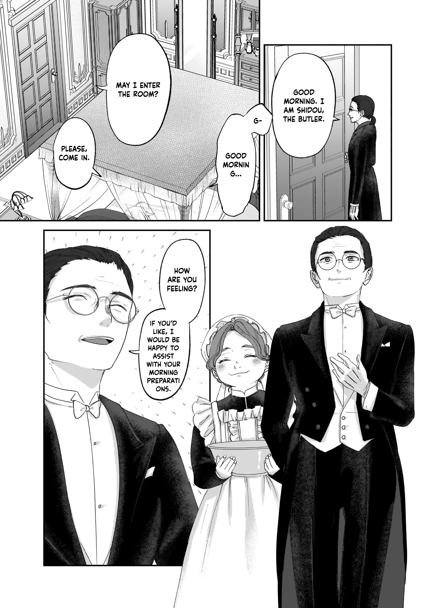 The Rain Witch and the Ashen Duke — The Secret of Grauore Manor Where White Roses Never Bloom. Chapter 4 - . Page 24