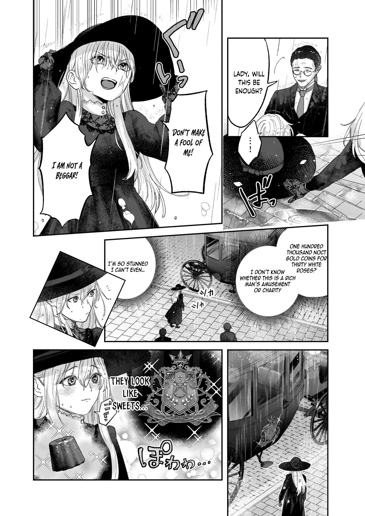 The Rain Witch and the Ashen Duke — The Secret of Grauore Manor Where White Roses Never Bloom. Chapter 1 Page 21