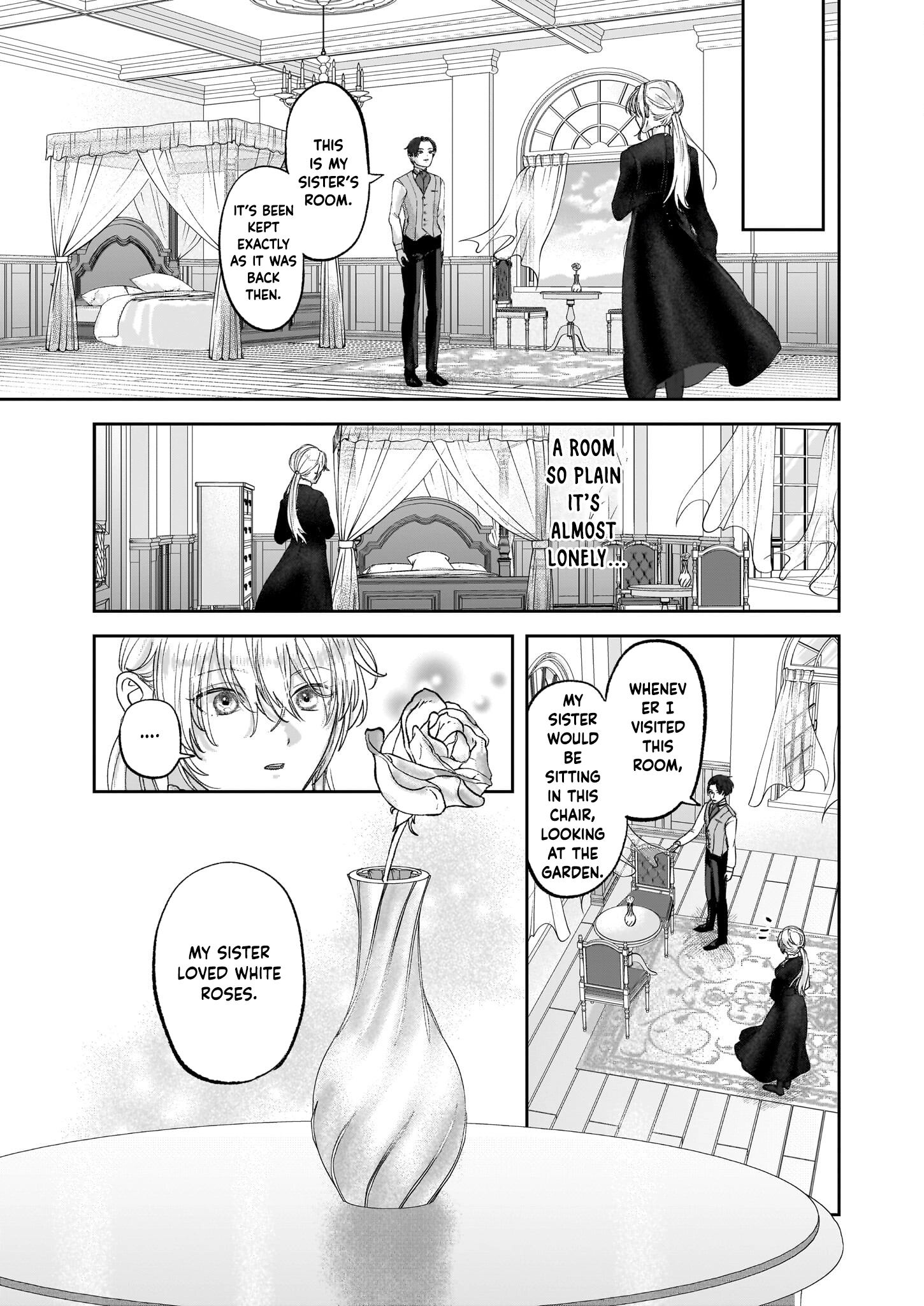 The Rain Witch and the Ashen Duke — The Secret of Grauore Manor Where White Roses Never Bloom. Chapter 3 - . Page 11