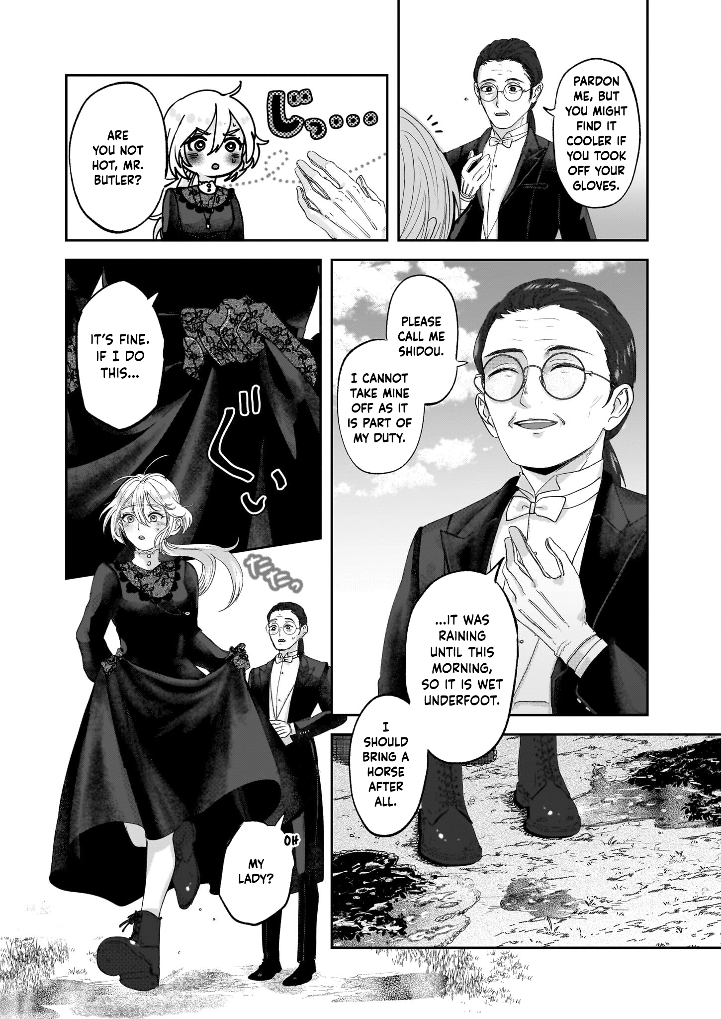 The Rain Witch and the Ashen Duke — The Secret of Grauore Manor Where White Roses Never Bloom. Chapter 3 - . Page 19