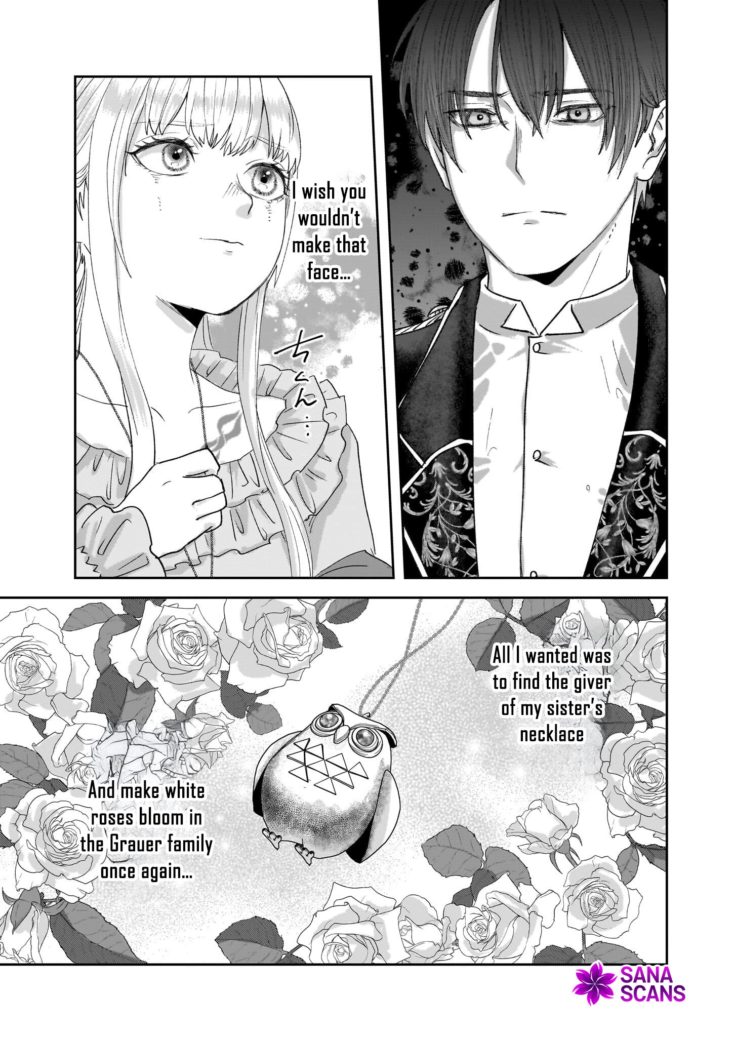 The Rain Witch and the Ashen Duke — The Secret of Grauore Manor Where White Roses Never Bloom. Chapter 6 Page 45