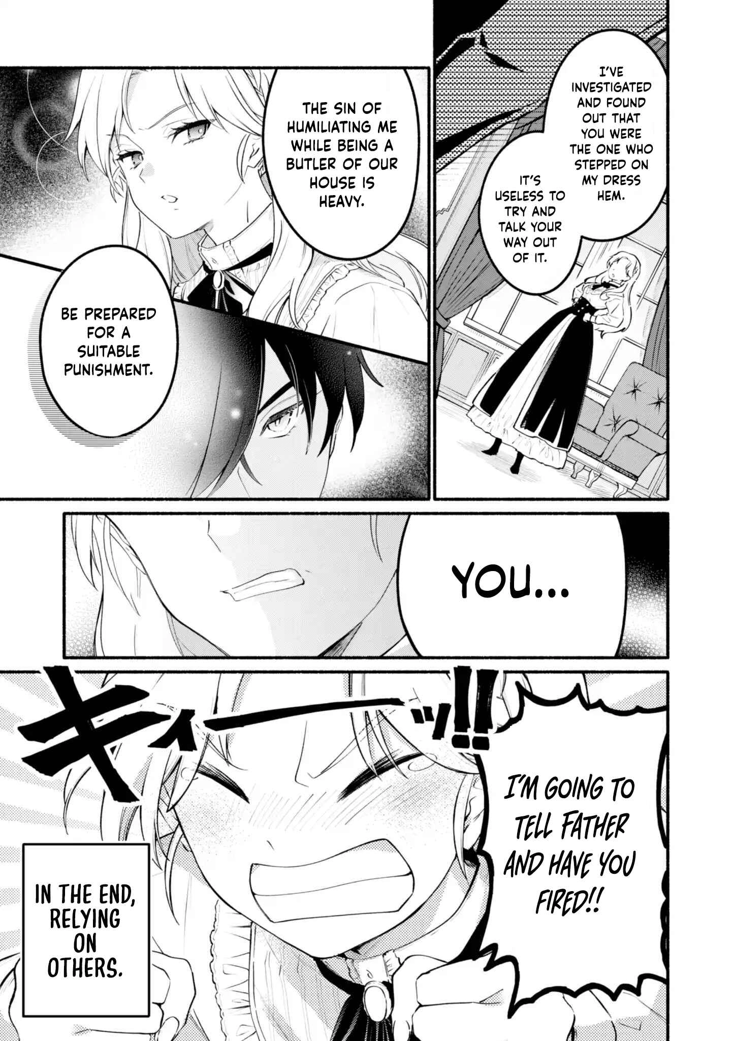 The Reincarnated Butler’s 100th Loop to Save His Beloved Villainess. Chapter 1 Page 14