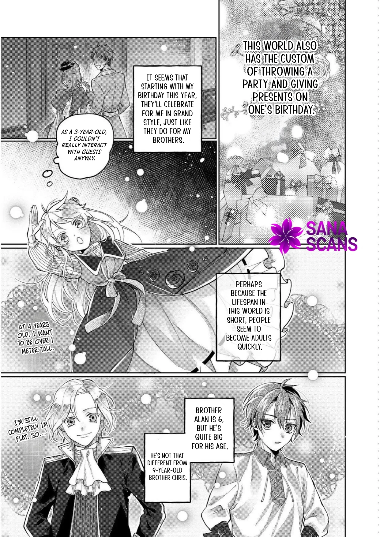 The Reincarnated Count’s Daughter, Blessed by Spirits, Just Wants a Normal Romance! Chapter 2 Page 3