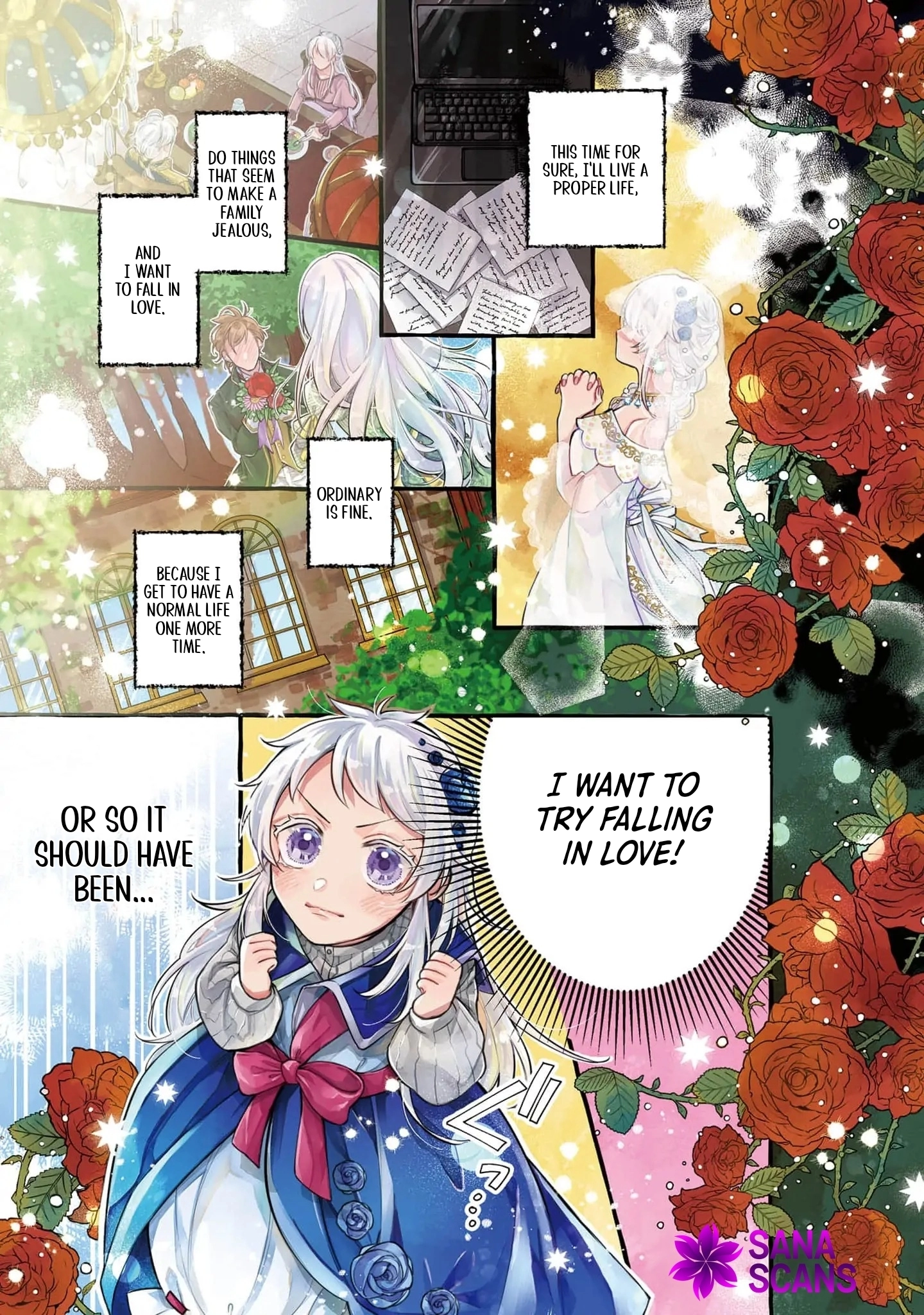 The Reincarnated Count’s Daughter, Blessed by Spirits, Just Wants a Normal Romance! Chapter 1 Page 2