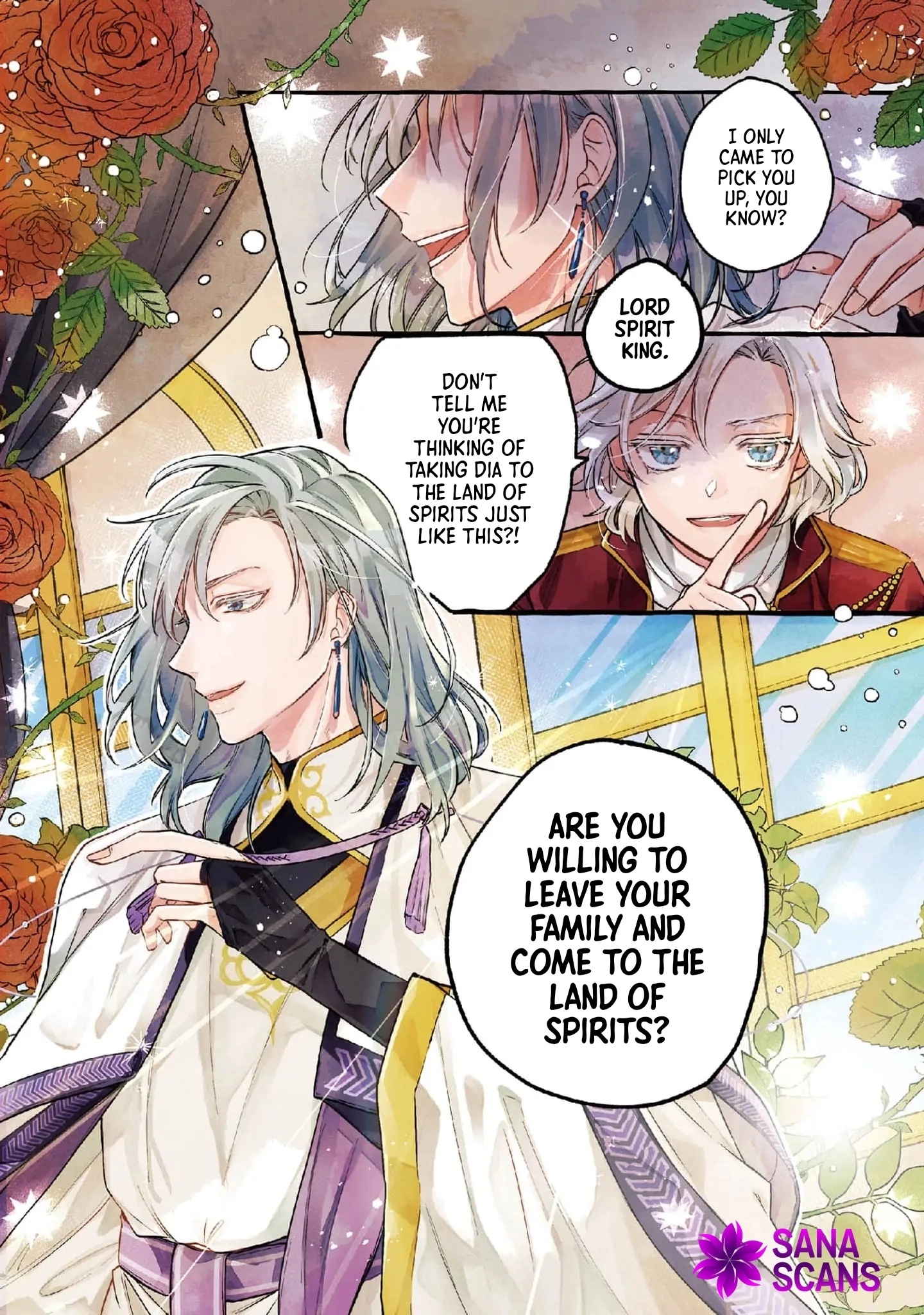 The Reincarnated Count’s Daughter, Blessed by Spirits, Just Wants a Normal Romance! Chapter 1 Page 3